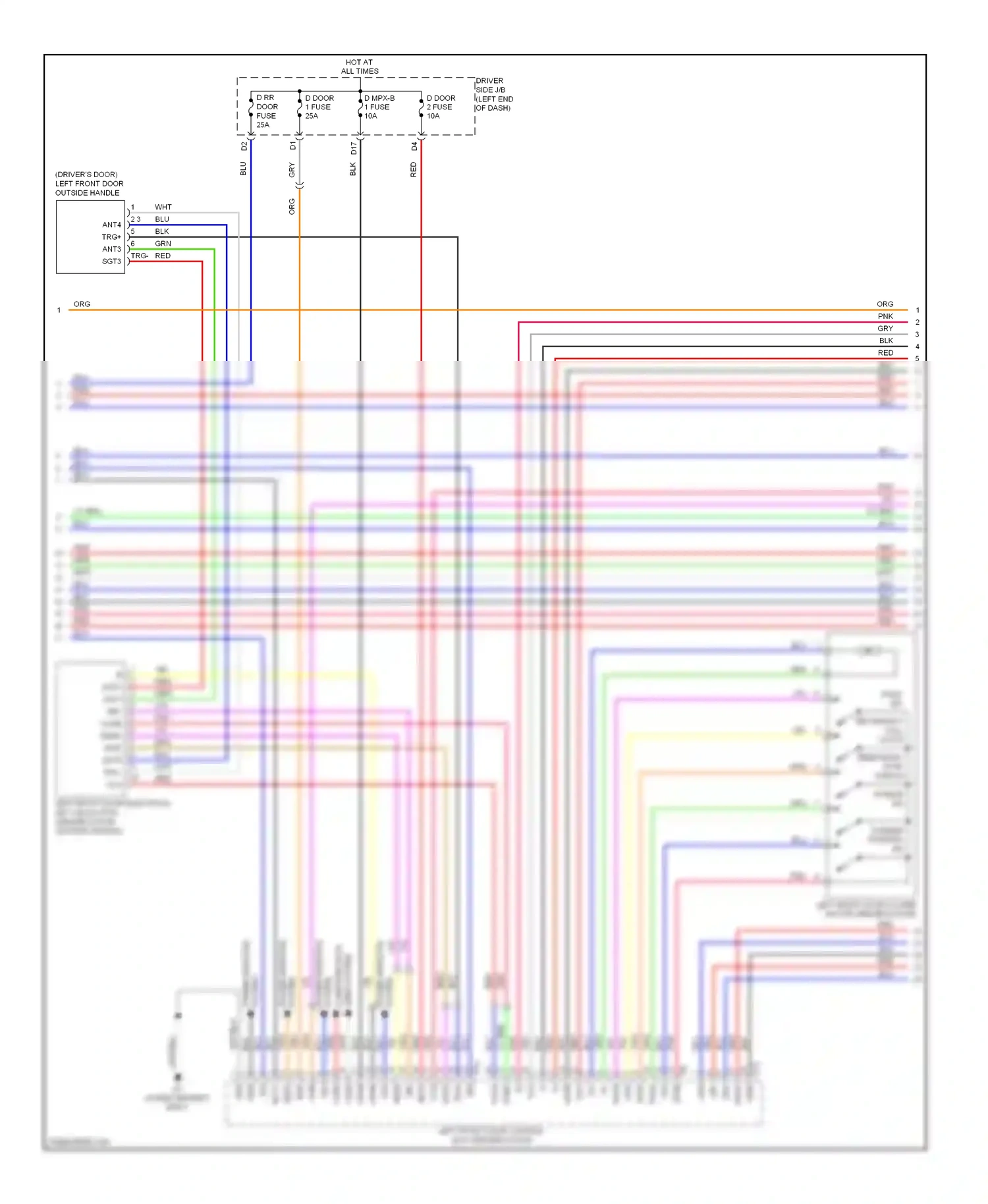 Lexus LS IV (2006-2012) cann wiring diagram  (7 of 64)
