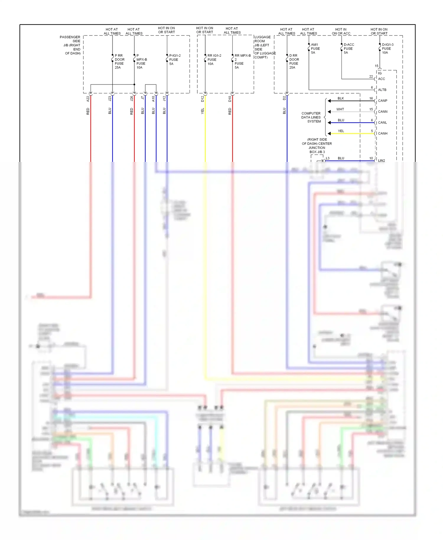 Lexus LS IV (2006-2012) cann wiring diagram  (40 of 64)
