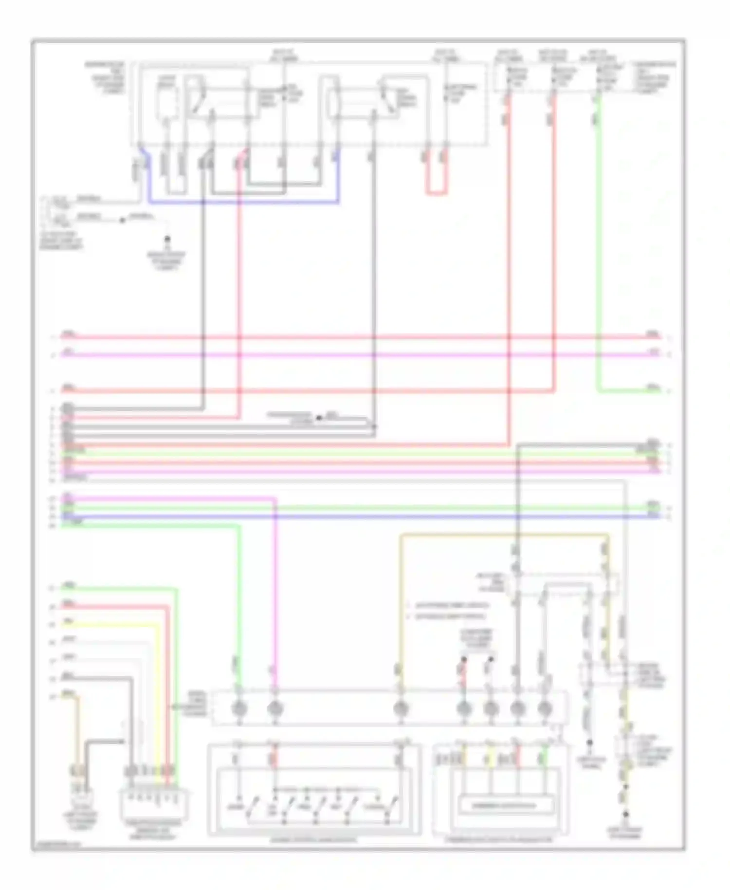 Wiring diagram computer data lines system for Lexus LS IV (2006-2012) (13 of 138)
