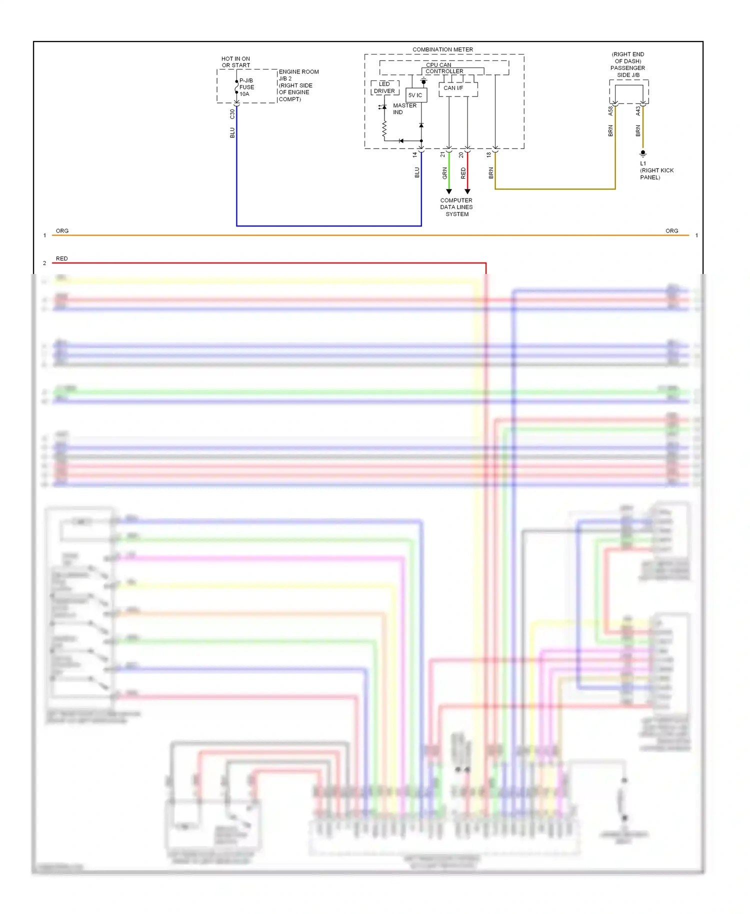 Lexus LS IV (2006-2012) cpse wiring diagram  (2 of 8)