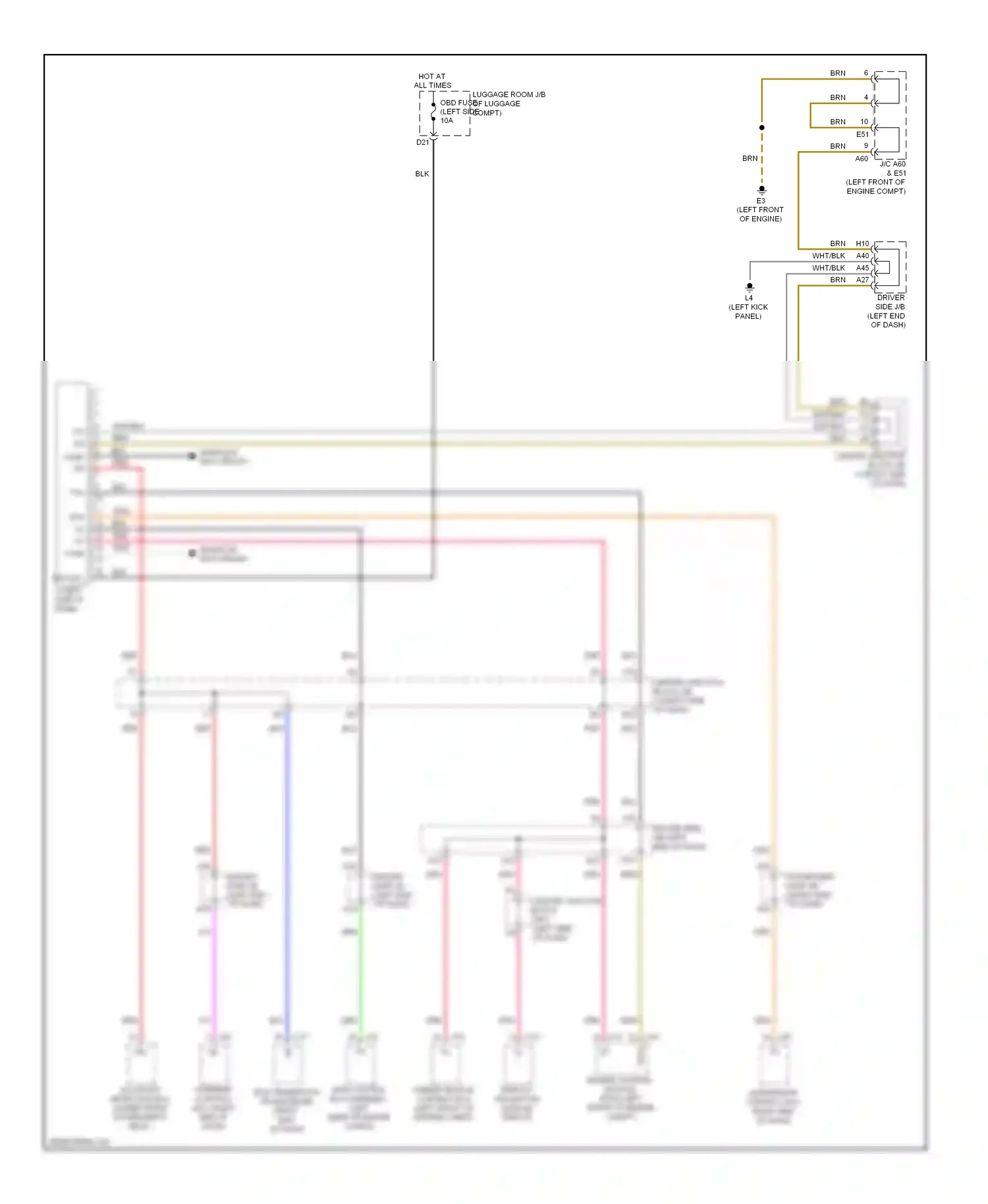 Lexus LS IV (2006-2012) dia wiring diagram  (1 of 1)