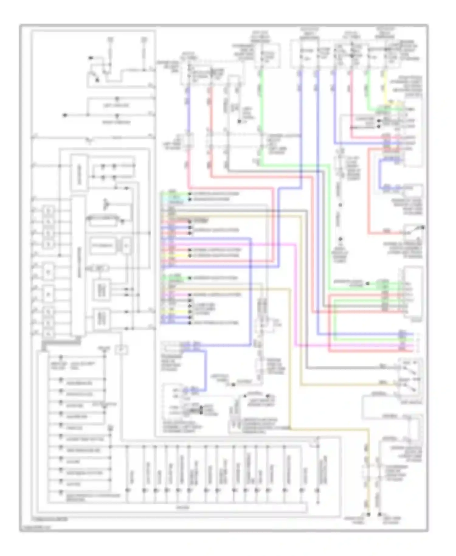 Wiring diagram engine controls system for Lexus LS IV (2006-2012) (6 of 10)