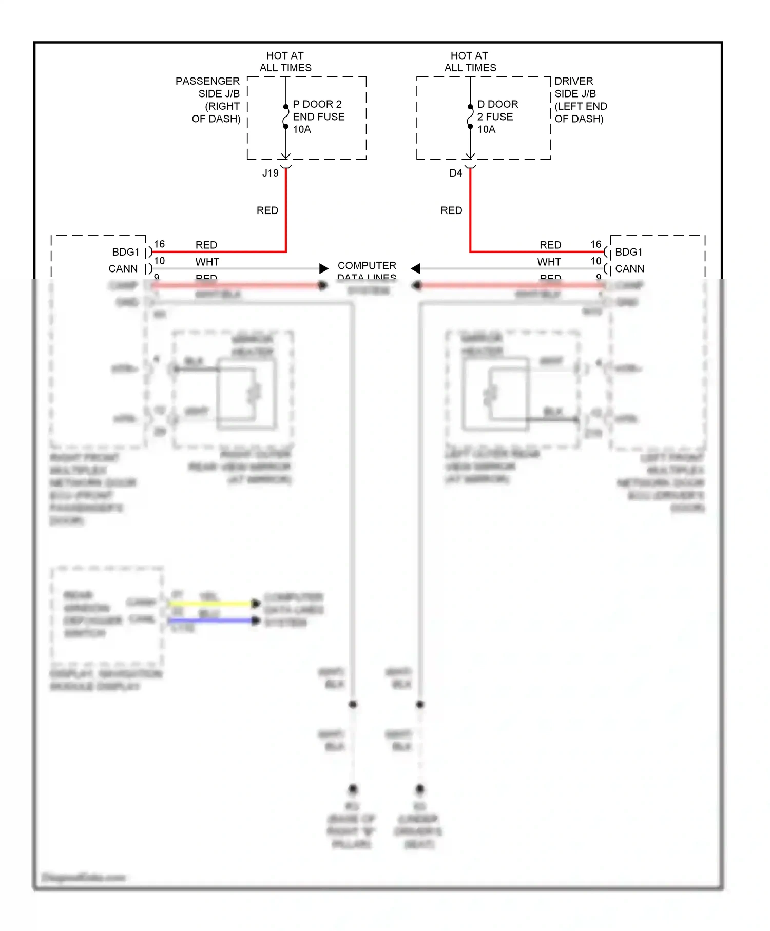 Lexus LS IV (2006-2012) htr wiring diagram  (2 of 2)