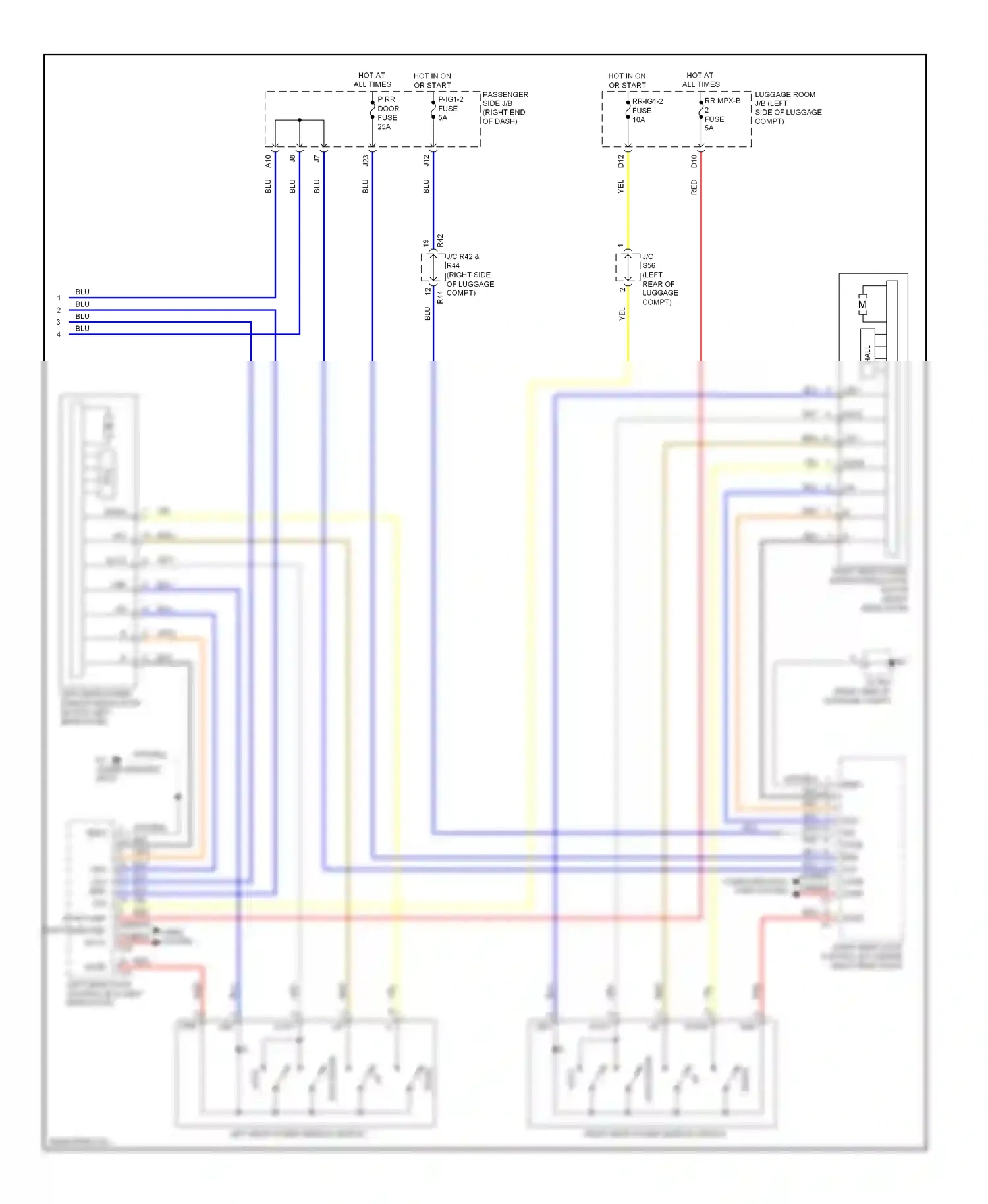Lexus LS IV (2006-2012) led wiring diagram  (6 of 8)