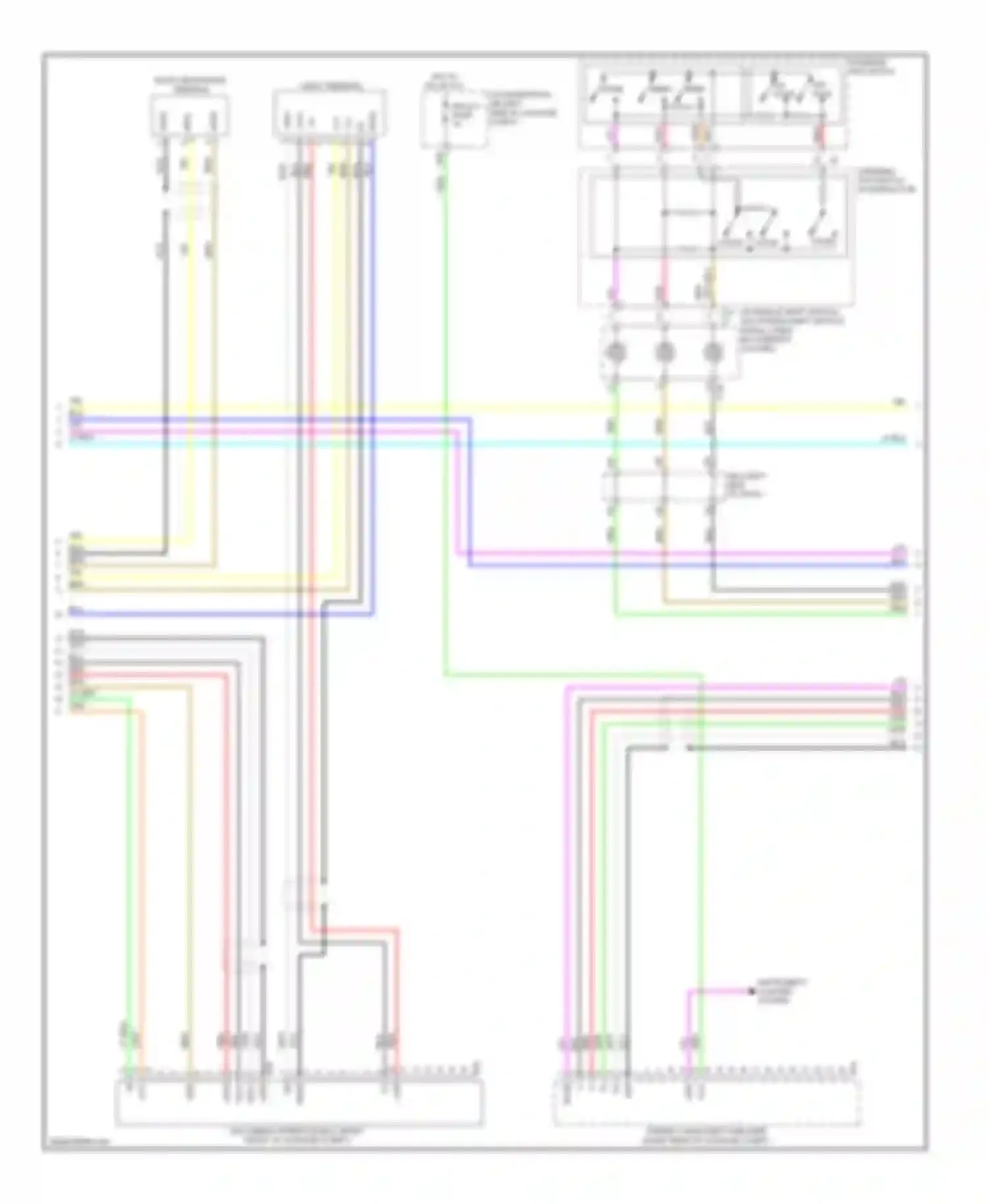 Wiring diagram on hook for Lexus LS IV (2006-2012) (7 of 9)