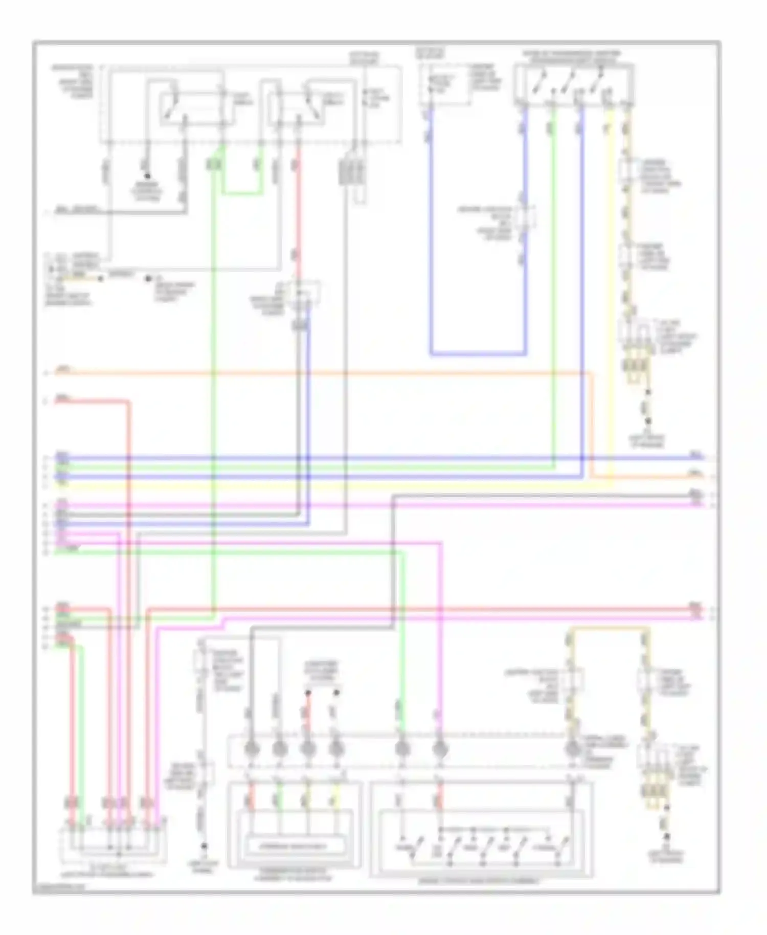 Wiring diagram on- mode off for Lexus LS IV (2006-2012) (1 of 1)