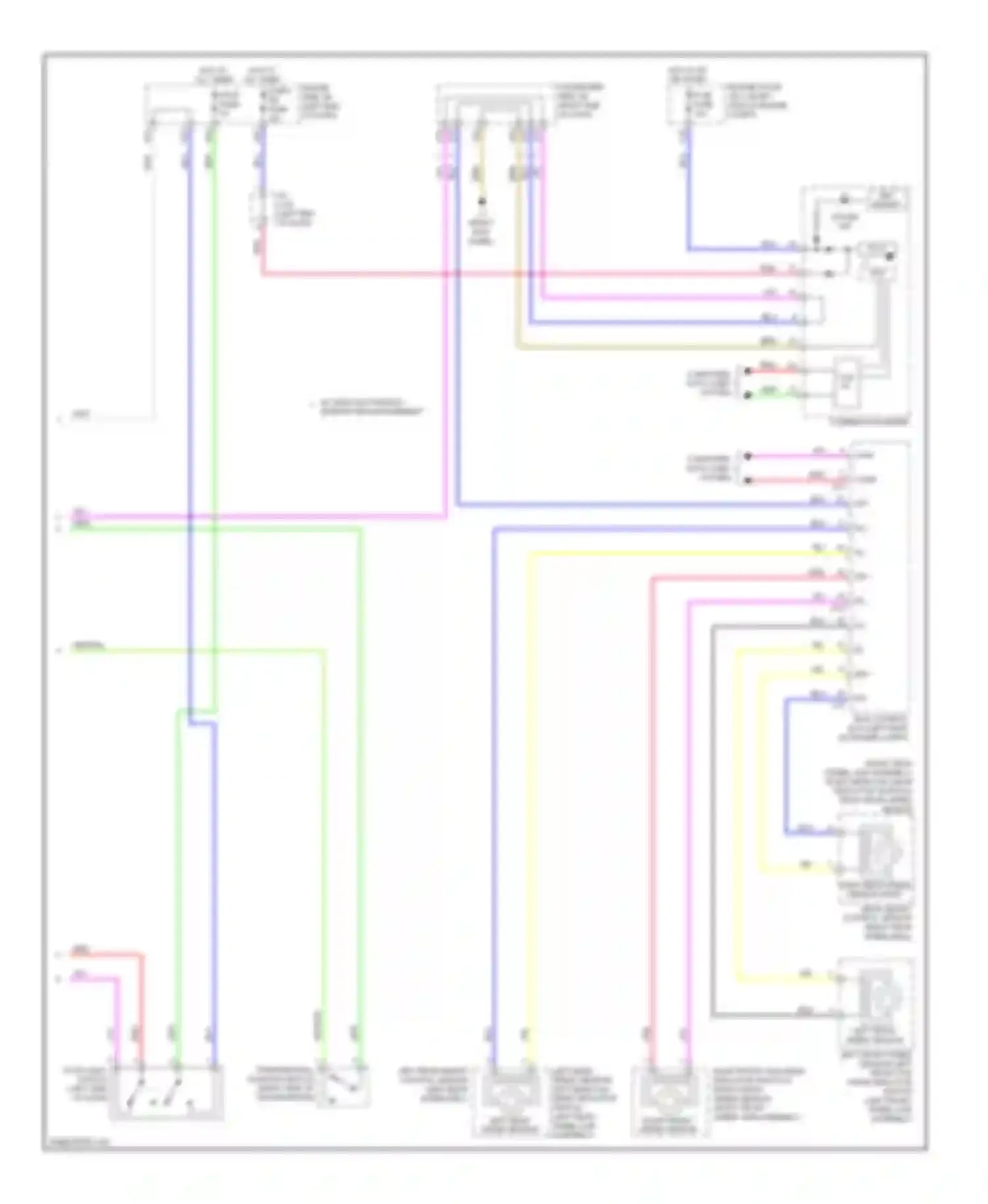 Wiring diagram p-j/b fuse for Lexus LS IV (2006-2012) (5 of 27)