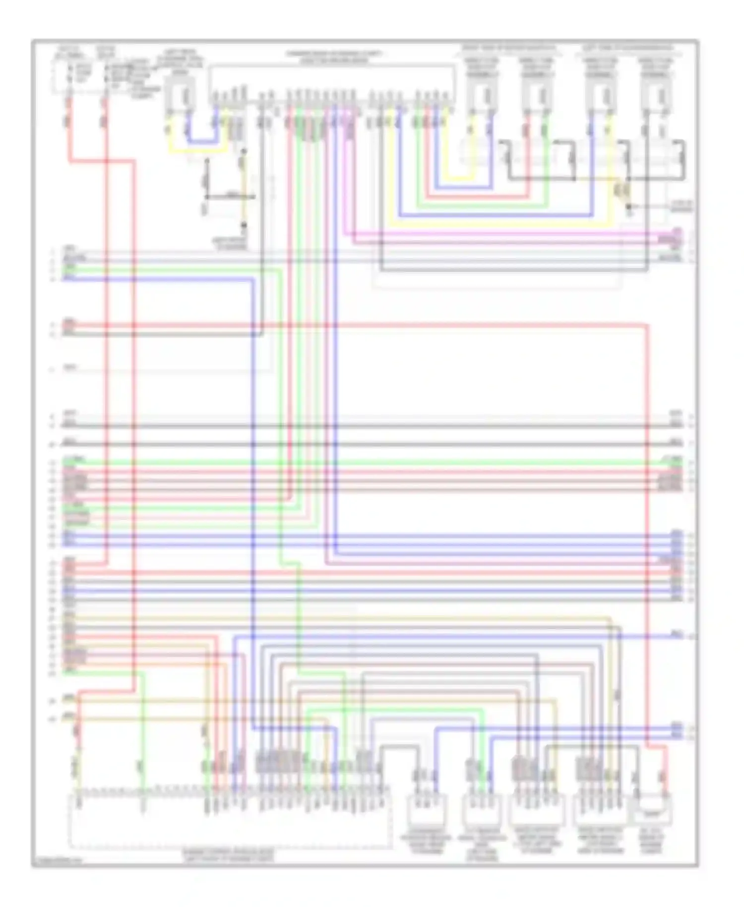Wiring diagram red/yel for Lexus LS IV (2006-2012) (8 of 12)