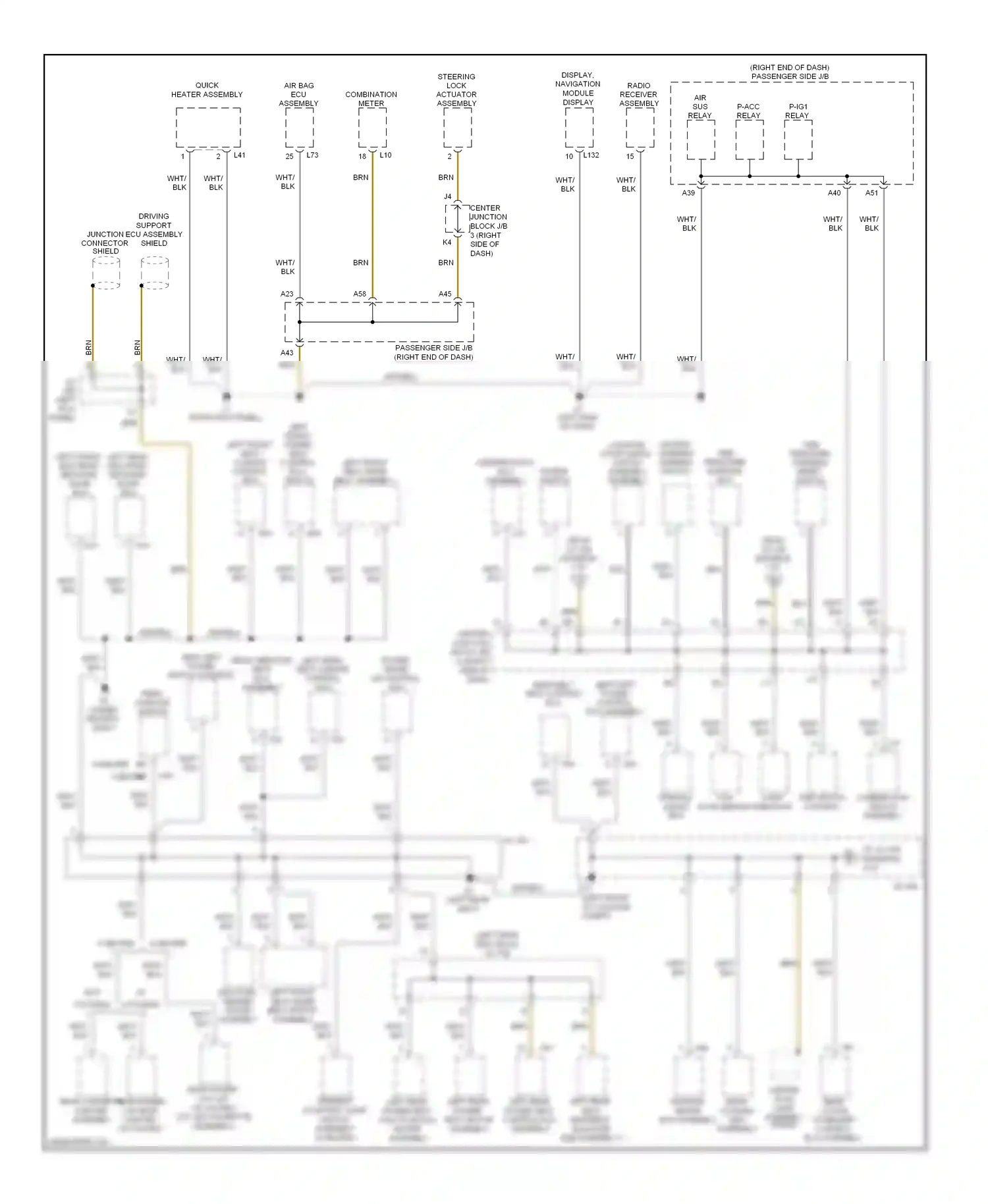 Lexus LS IV (2006-2012) relay wiring diagram  (11 of 13)