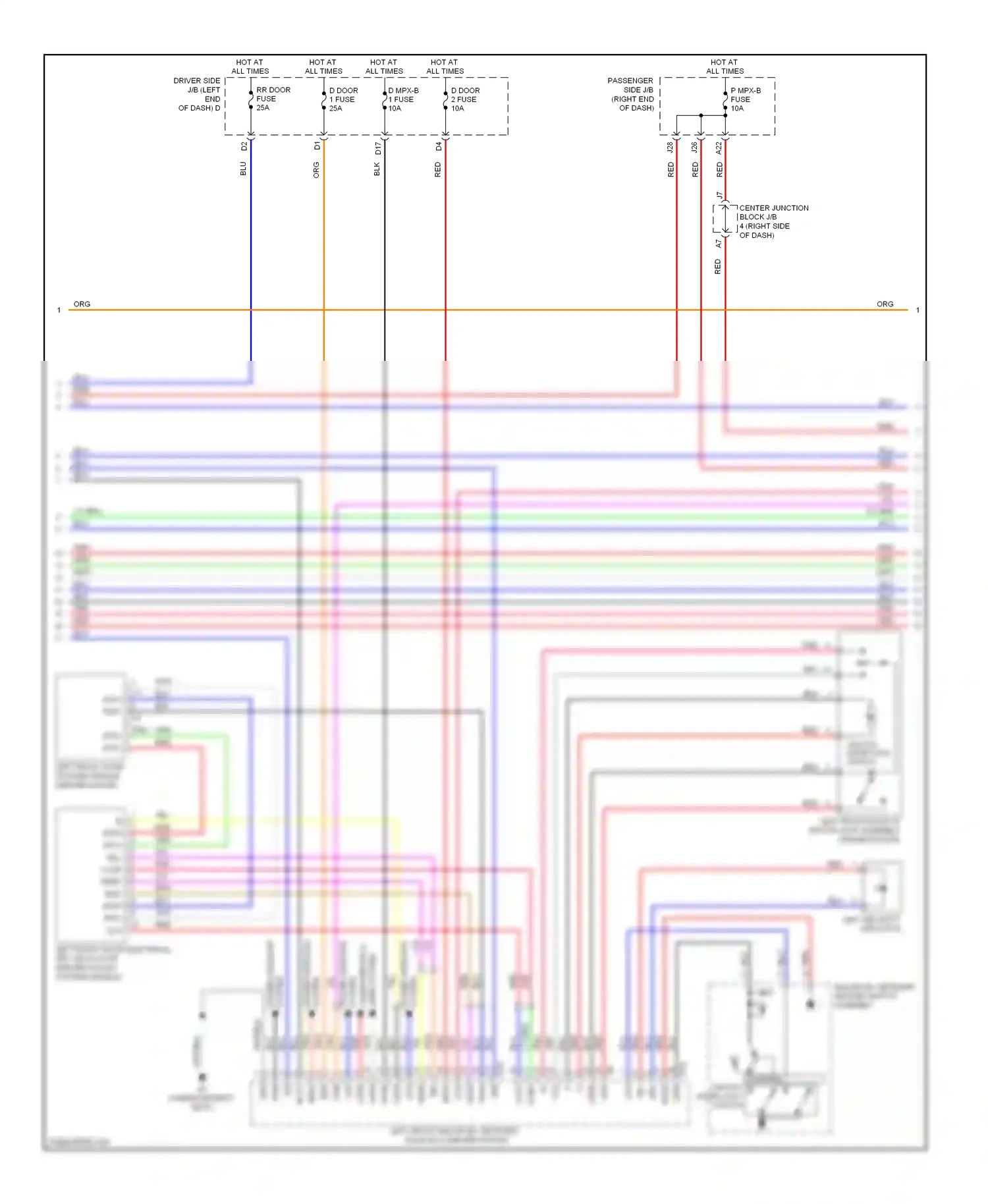 Lexus LS IV (2006-2012) sig wiring diagram  (13 of 20)