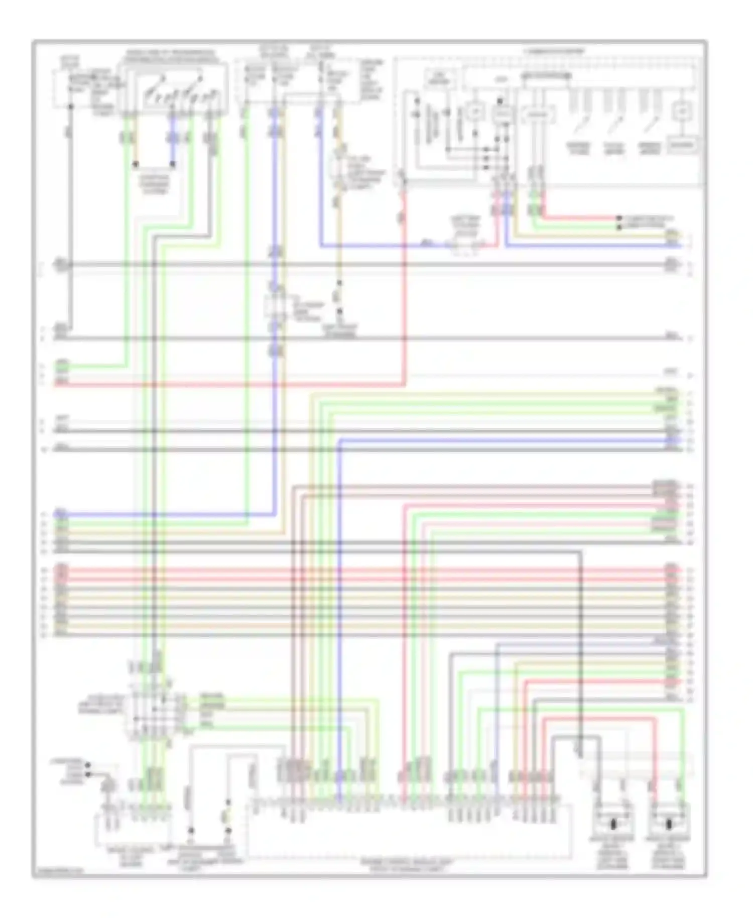 Wiring diagram stop fuse fuse for Lexus LS IV (2006-2012) (1 of 1)