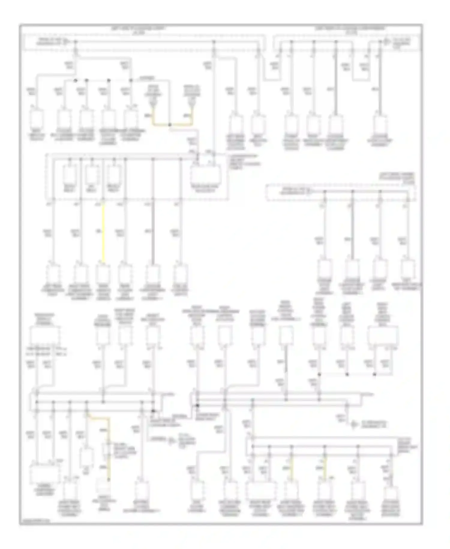 Wiring diagram television switch, volume assembly for Lexus LS IV (2006-2012) (1 of 2)