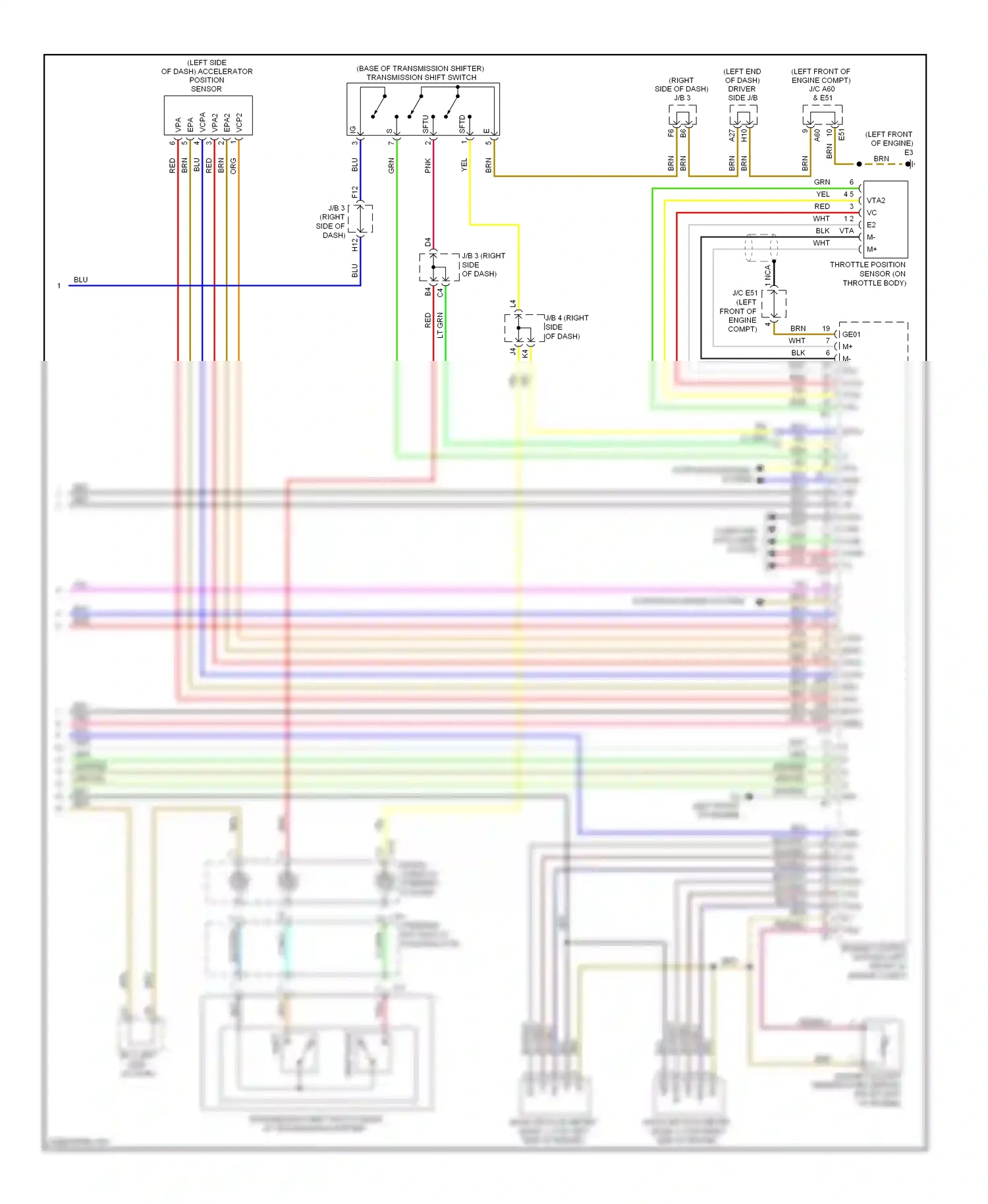 Lexus LS IV (2006-2012) tha wiring diagram  (1 of 3)