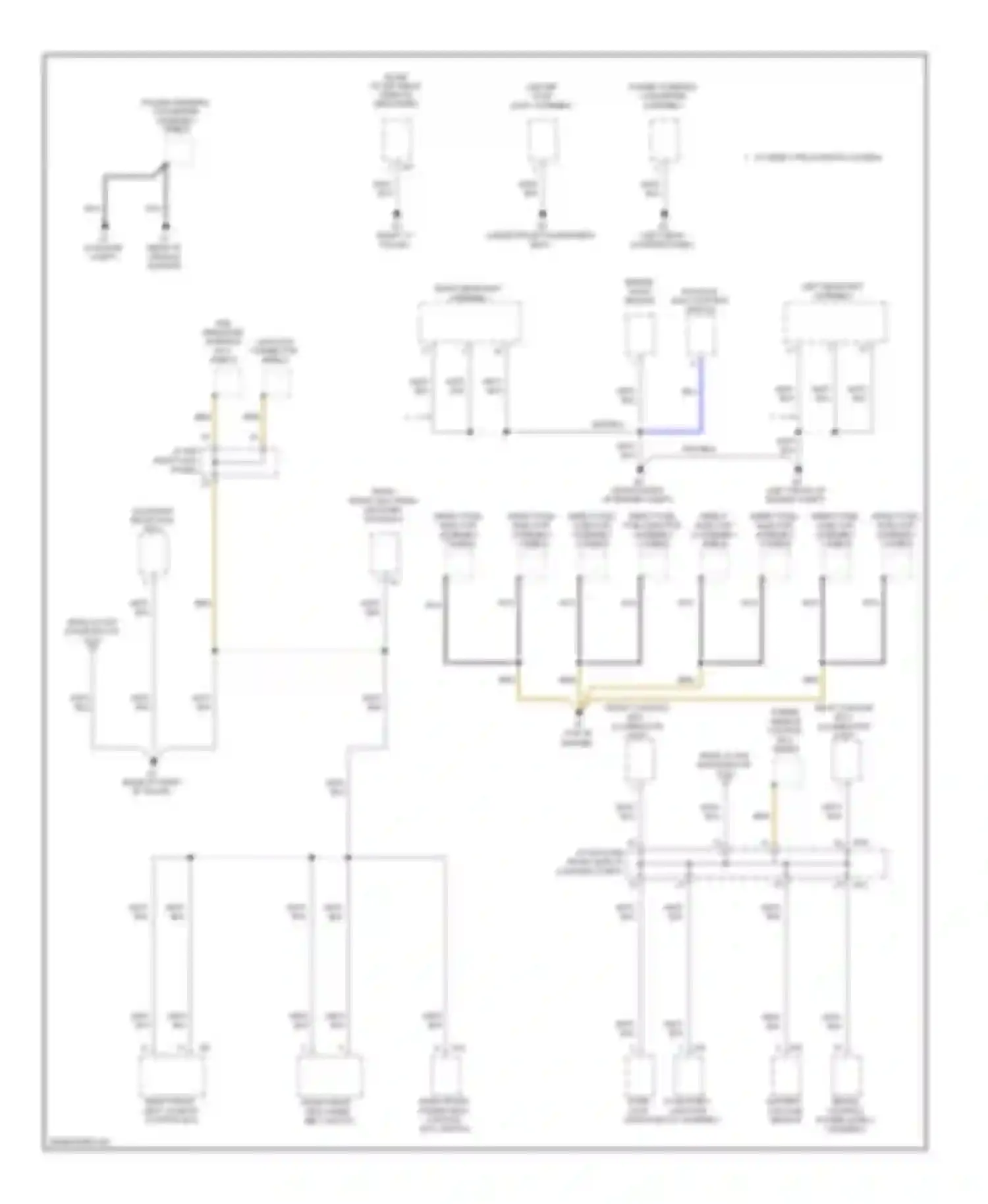 Wiring diagram tire pressure warning ecu shield for Lexus LS IV (2006-2012) (1 of 1)