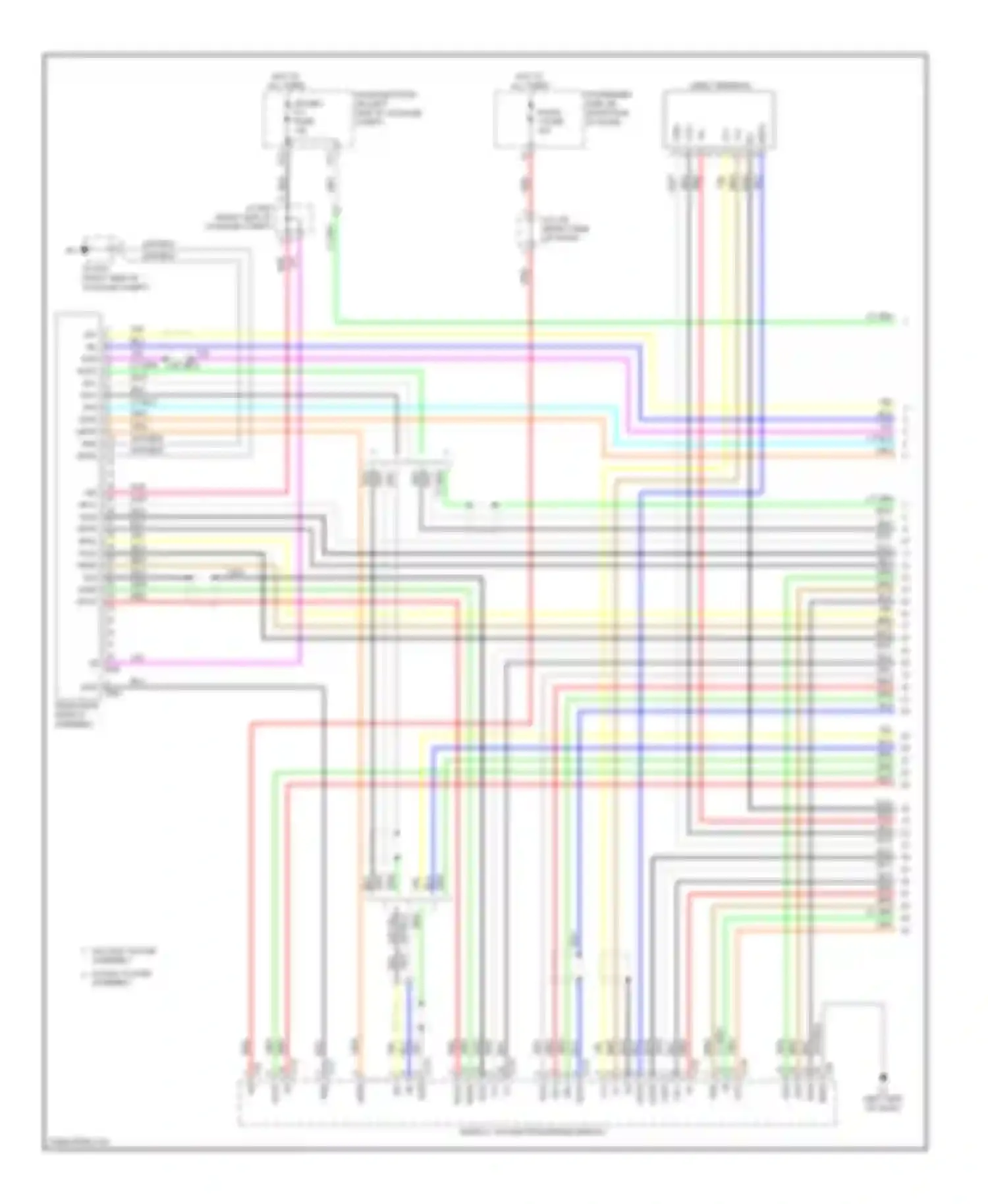 Wiring diagram var+ for Lexus LS IV (2006-2012) (9 of 10)