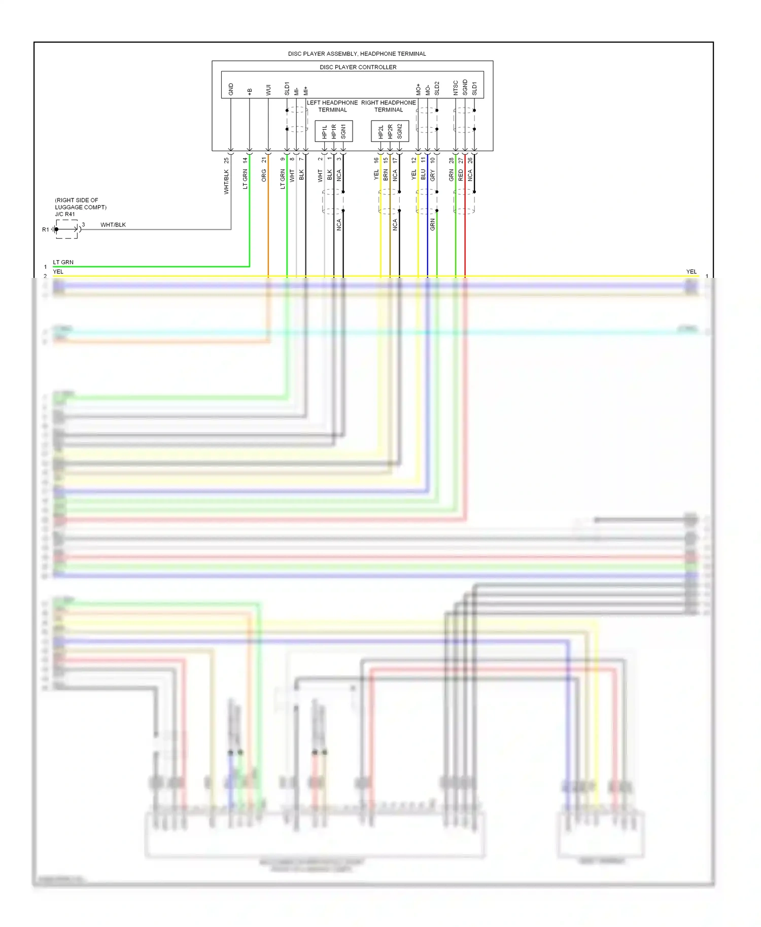 Lexus LS IV (2006-2012) wui wiring diagram  (7 of 11)