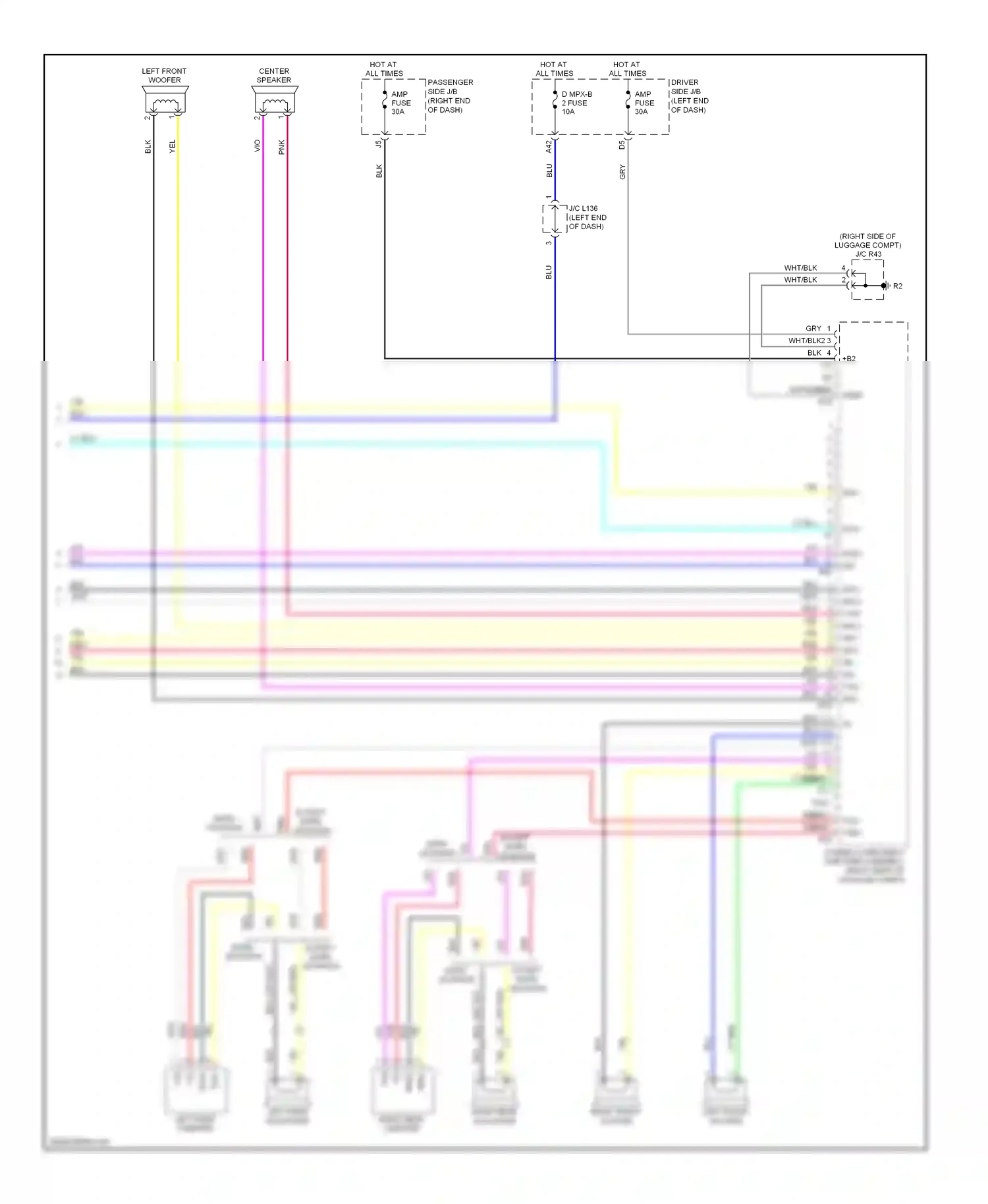 Lexus LS IV (2006-2012) wuo wiring diagram  (7 of 18)