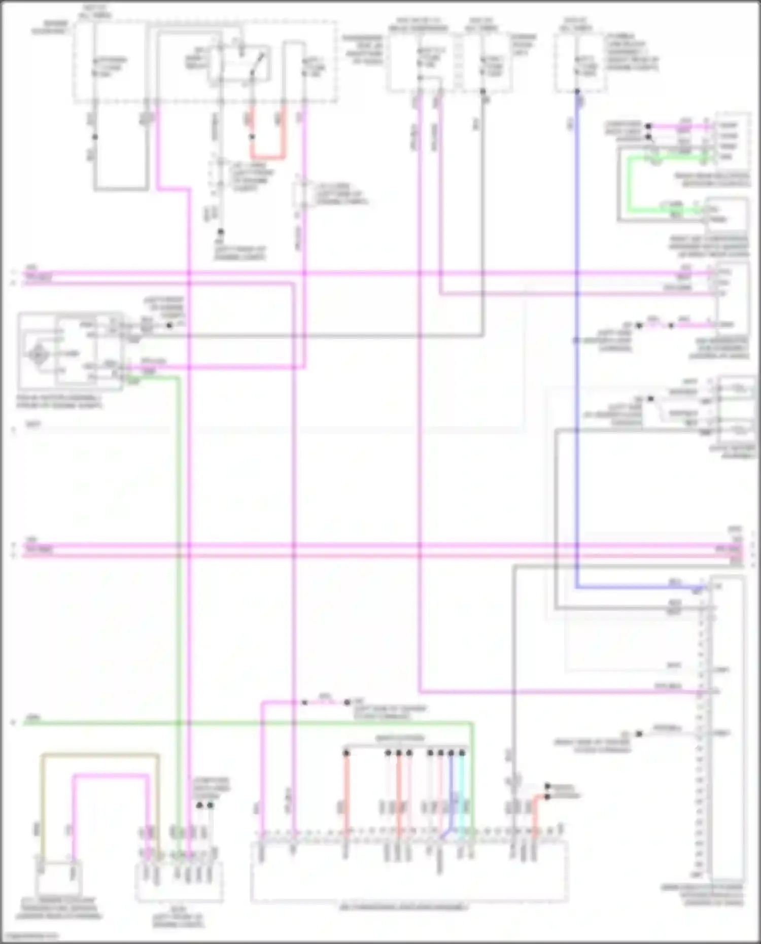 LS Lexus V facelift (2021-2024): Automatic a/c circuit (2 of 4)