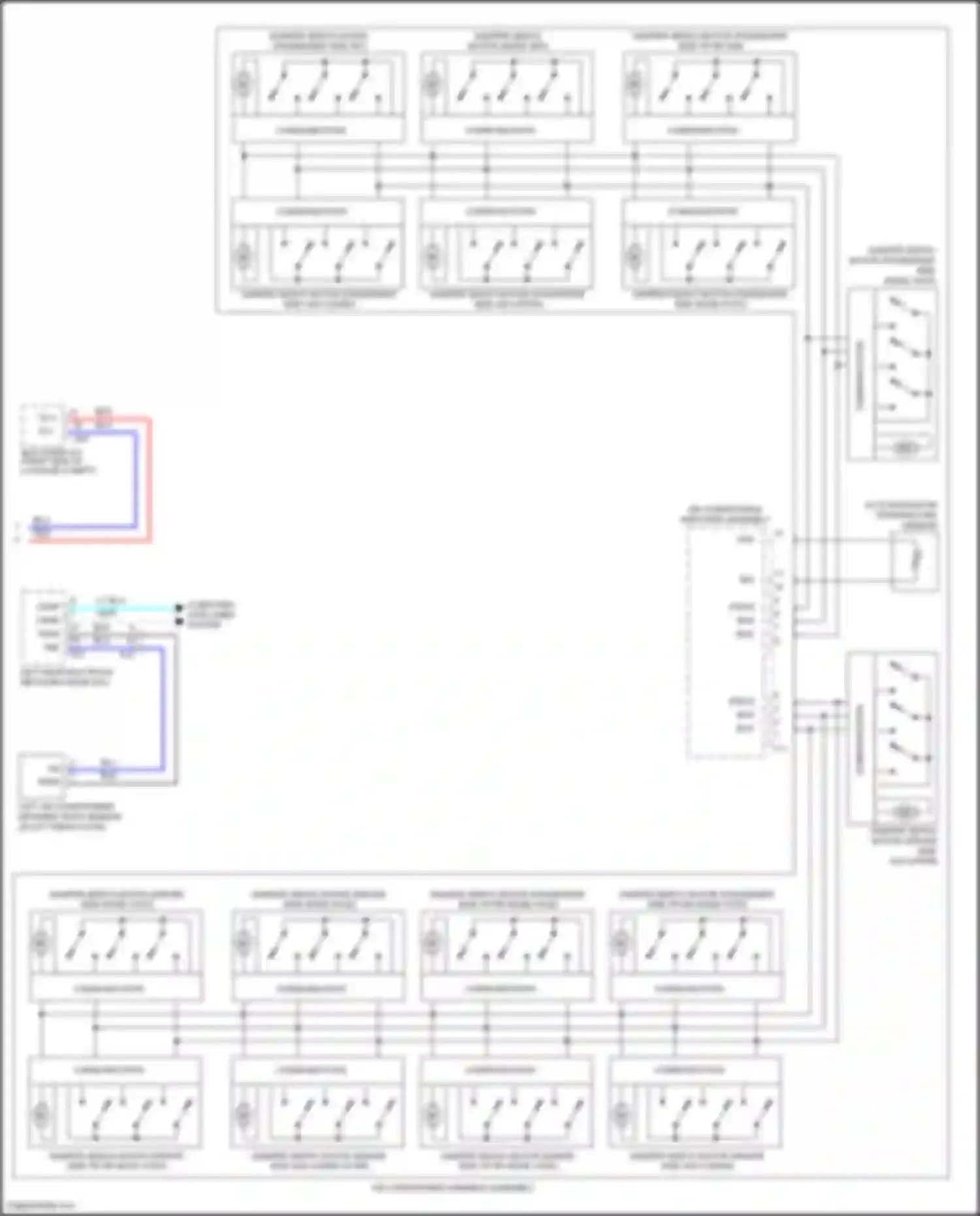 LS Lexus V facelift (2021-2024): Automatic a/c circuit (4 of 4)