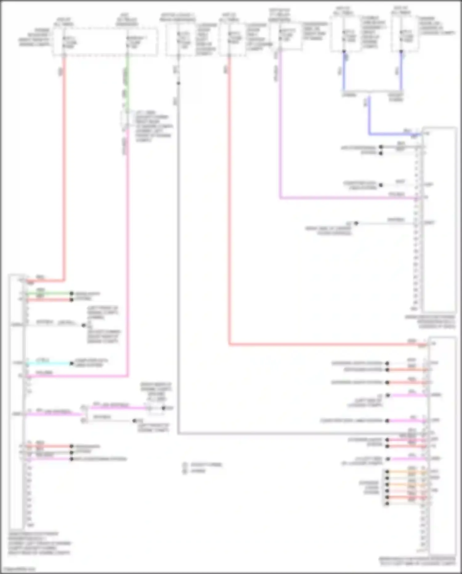 LS Lexus V facelift (2021-2024): Semiconductor power integration ecu circuit