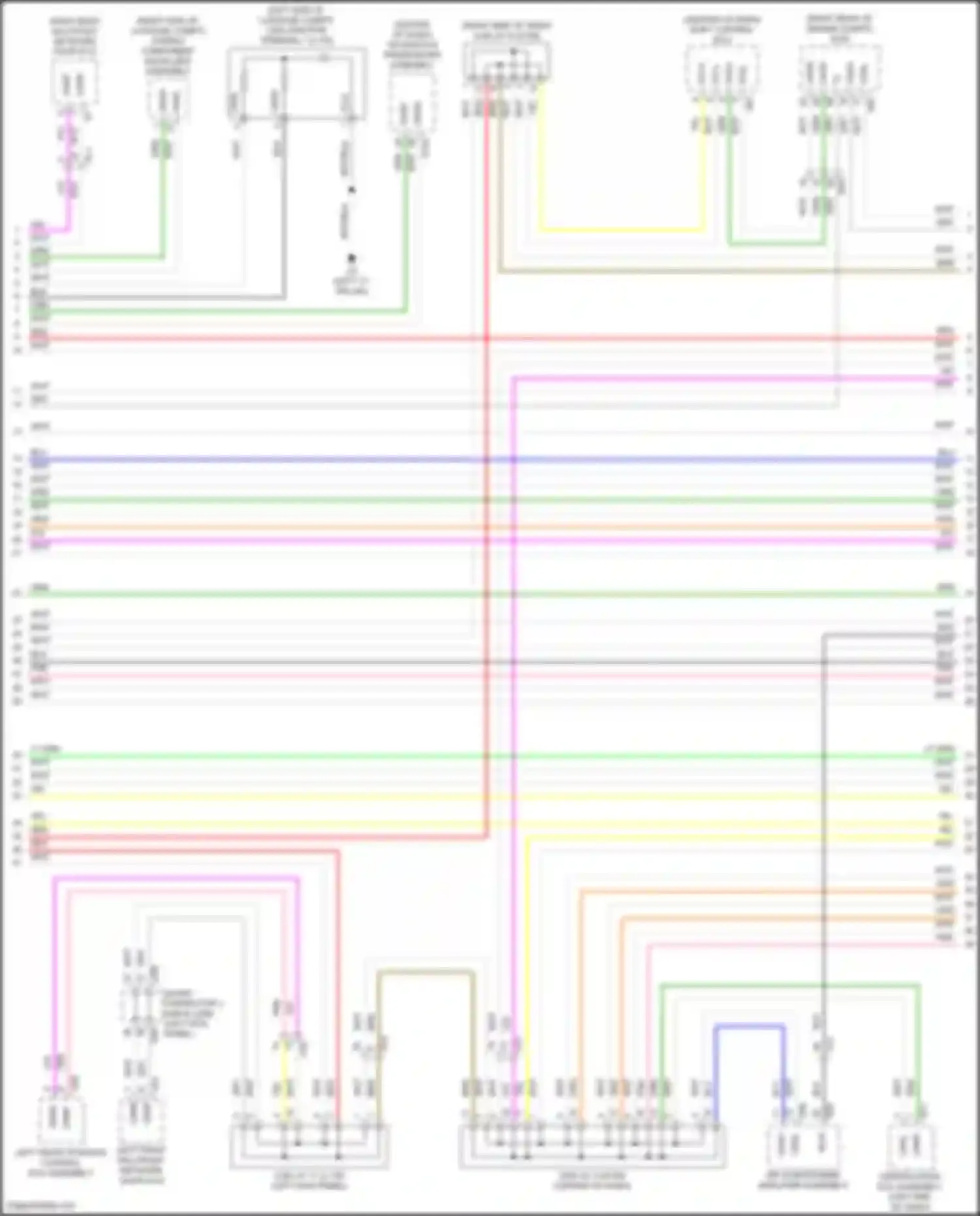 LS Lexus V facelift (2021-2024): Computer data lines circuit (5 of 9)