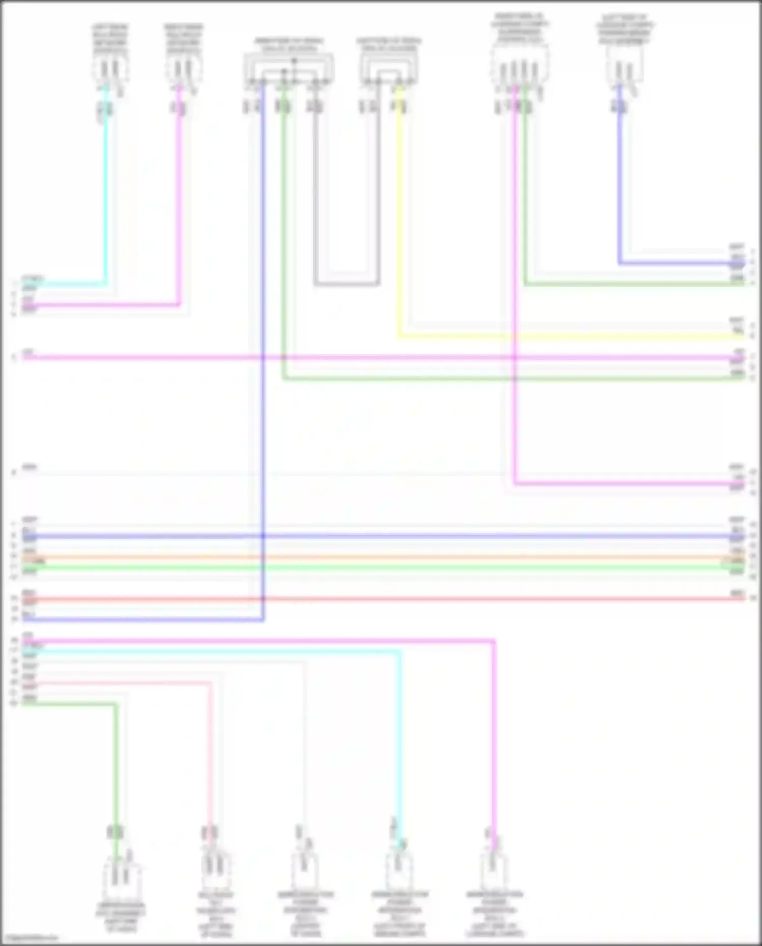 LS Lexus V facelift (2021-2024): Computer data lines circuit, w/ advanced park system (4 of 9)