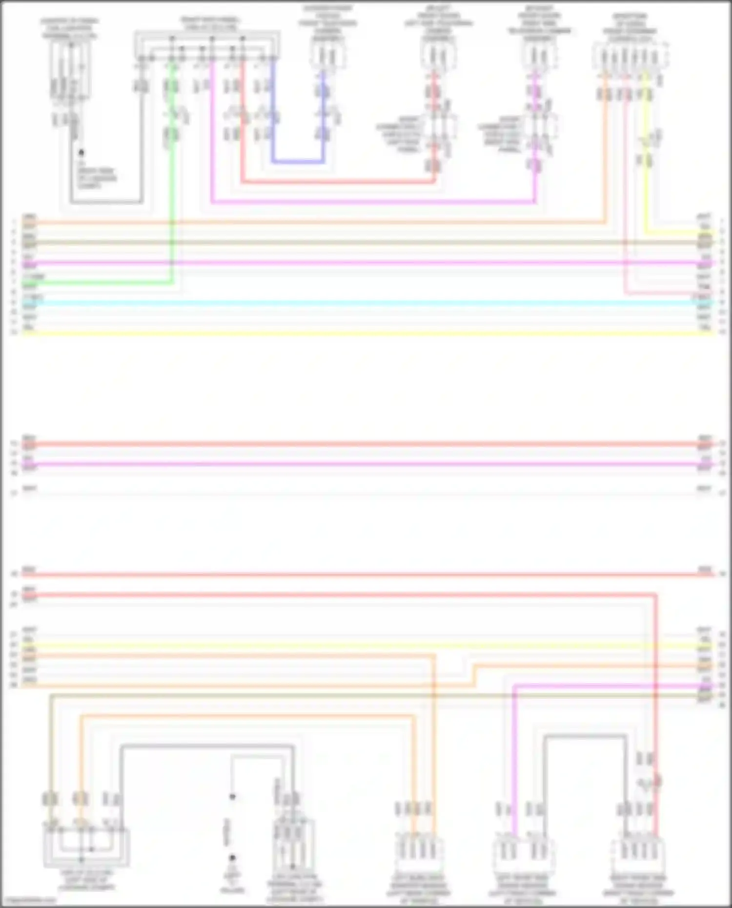 LS Lexus V facelift (2021-2024): Computer data lines circuit, w/ advanced park system (7 of 9)