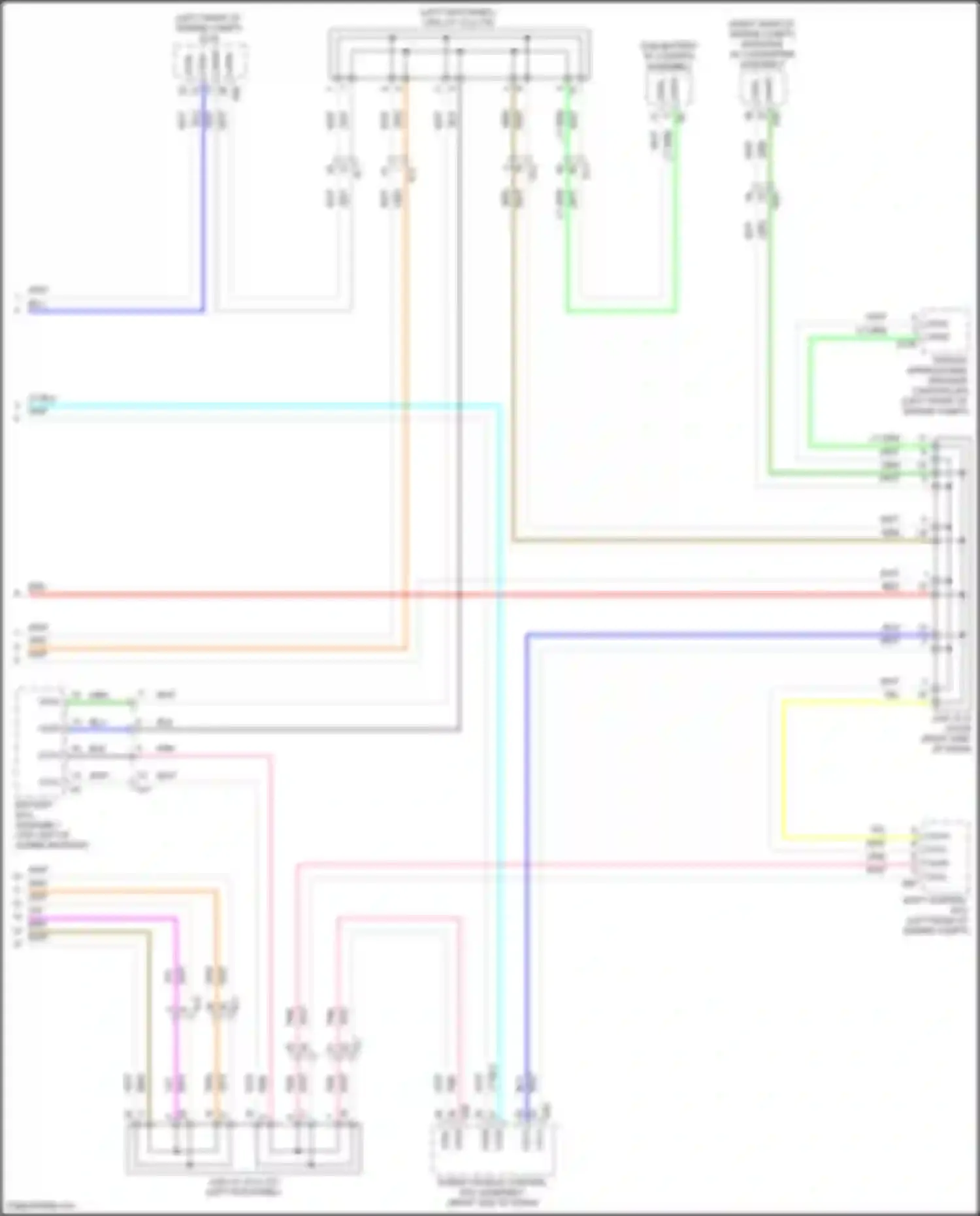 LS Lexus V facelift (2021-2024): Computer data lines circuit, w/ advanced park system (9 of 9)