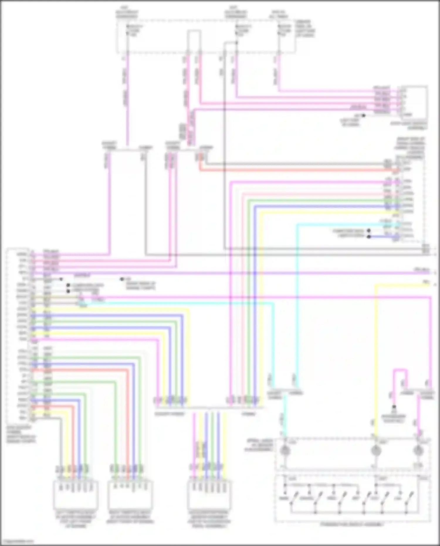 LS Lexus V facelift (2021-2024): Cruise control circuit (1 of 3)