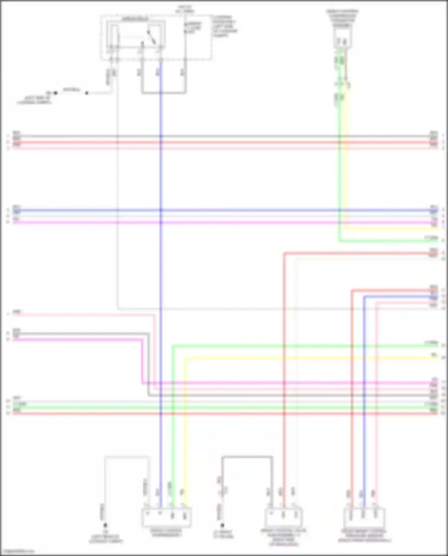 LS Lexus V facelift (2021-2024): Adaptive variable suspension circuit (3 of 4)