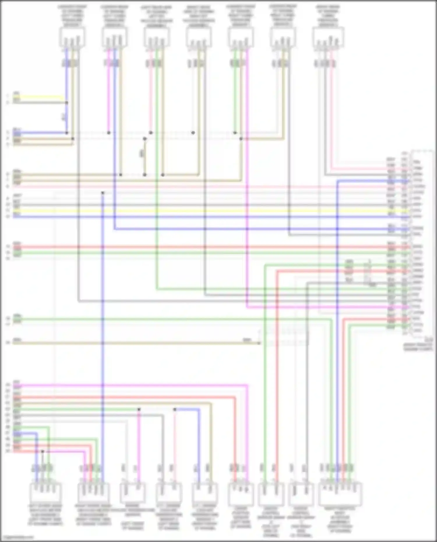 LS Lexus V facelift (2021-2024): Wiring diagram engine performance 3.4l turbo (10 of 10)