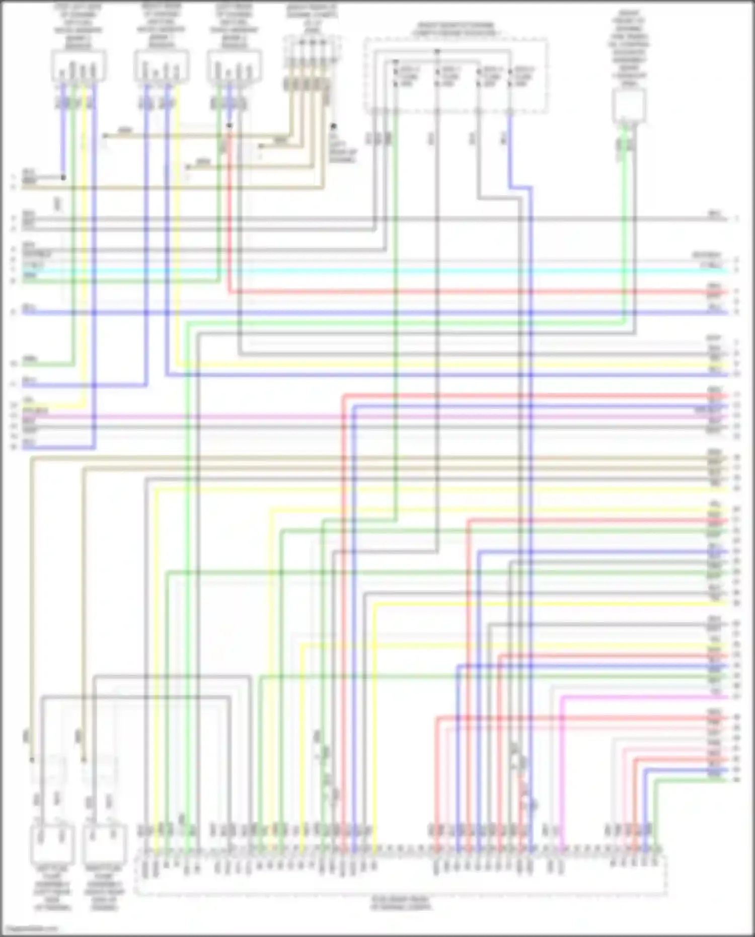 LS Lexus V facelift (2021-2024): Wiring diagram engine performance 3.4l turbo (5 of 10)