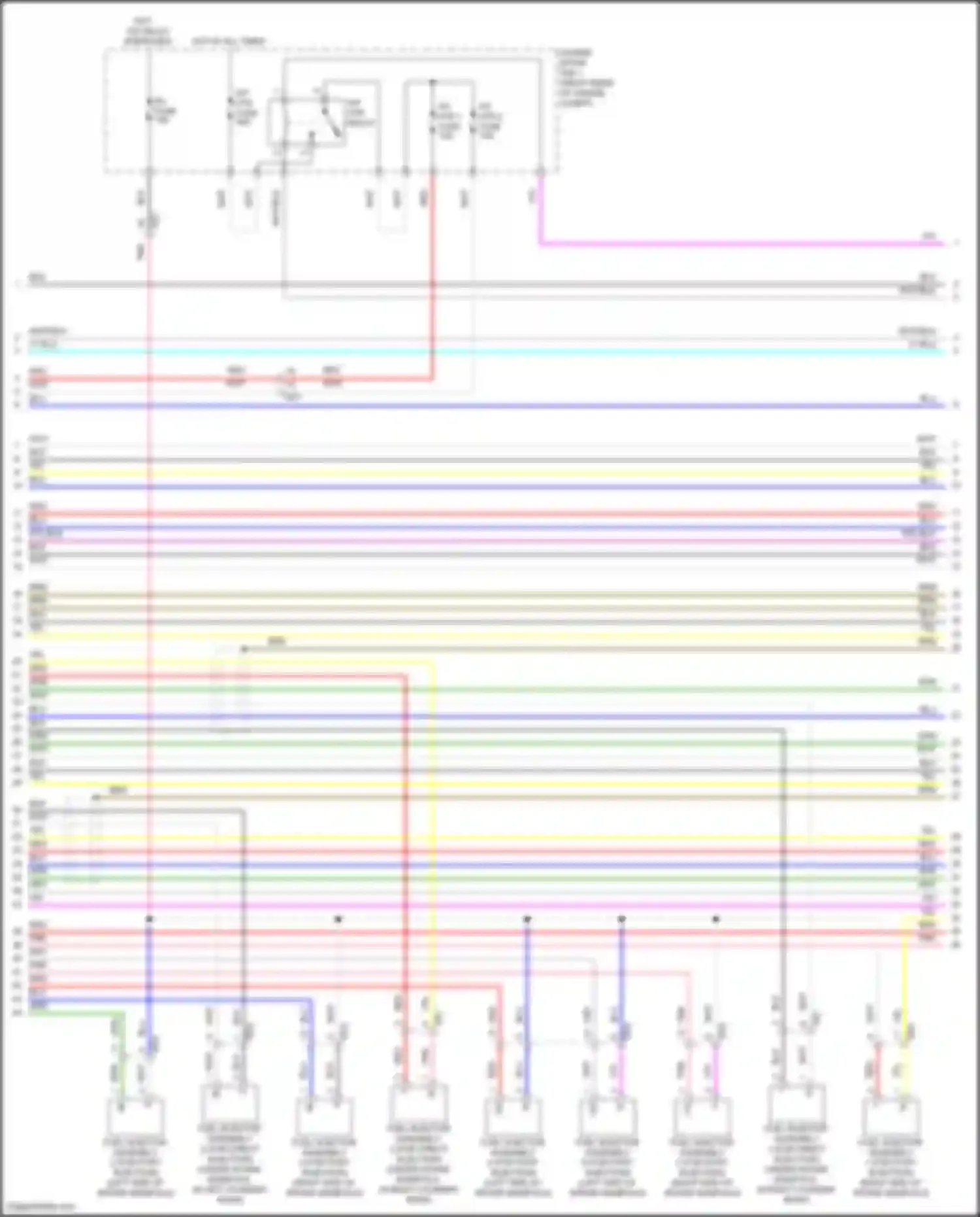 LS Lexus V facelift (2021-2024): Wiring diagram engine performance 3.4l turbo (6 of 10)