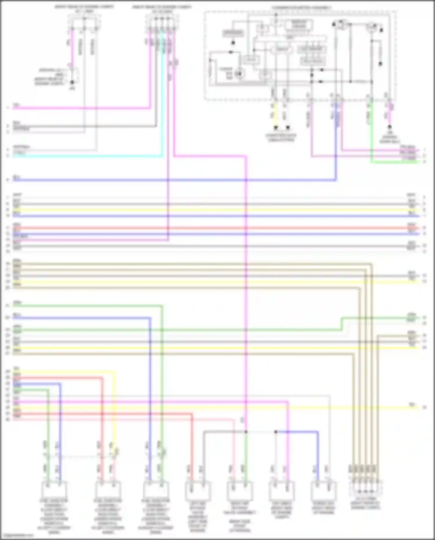 LS Lexus V facelift (2021-2024): Wiring diagram engine performance 3.4l turbo (7 of 10)