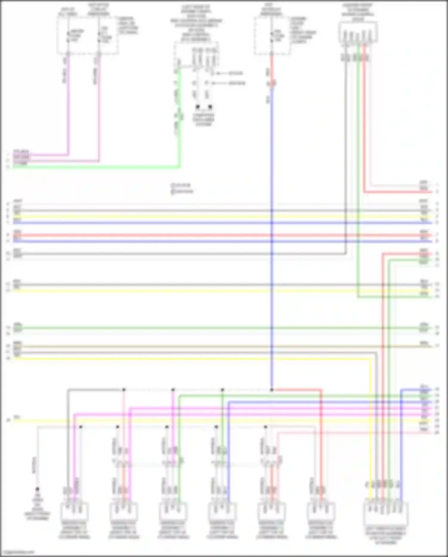 LS Lexus V facelift (2021-2024): Wiring diagram engine performance 3.4l turbo (8 of 10)