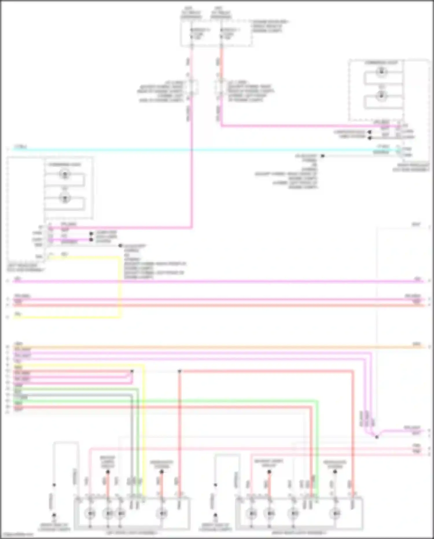 LS Lexus V facelift (2021-2024): Exterior lamps circuit (4 of 5)