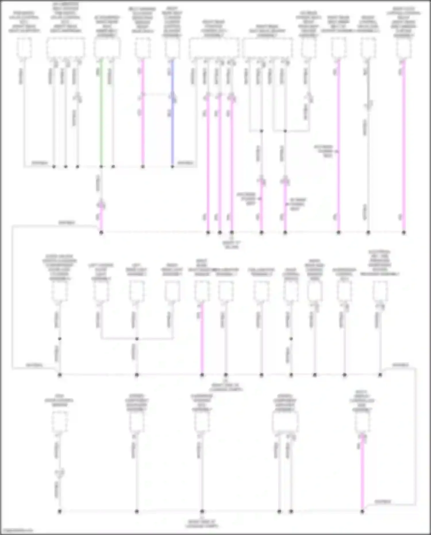 LS Lexus V facelift (2021-2024): Ground distribution circuit (9 of 9)