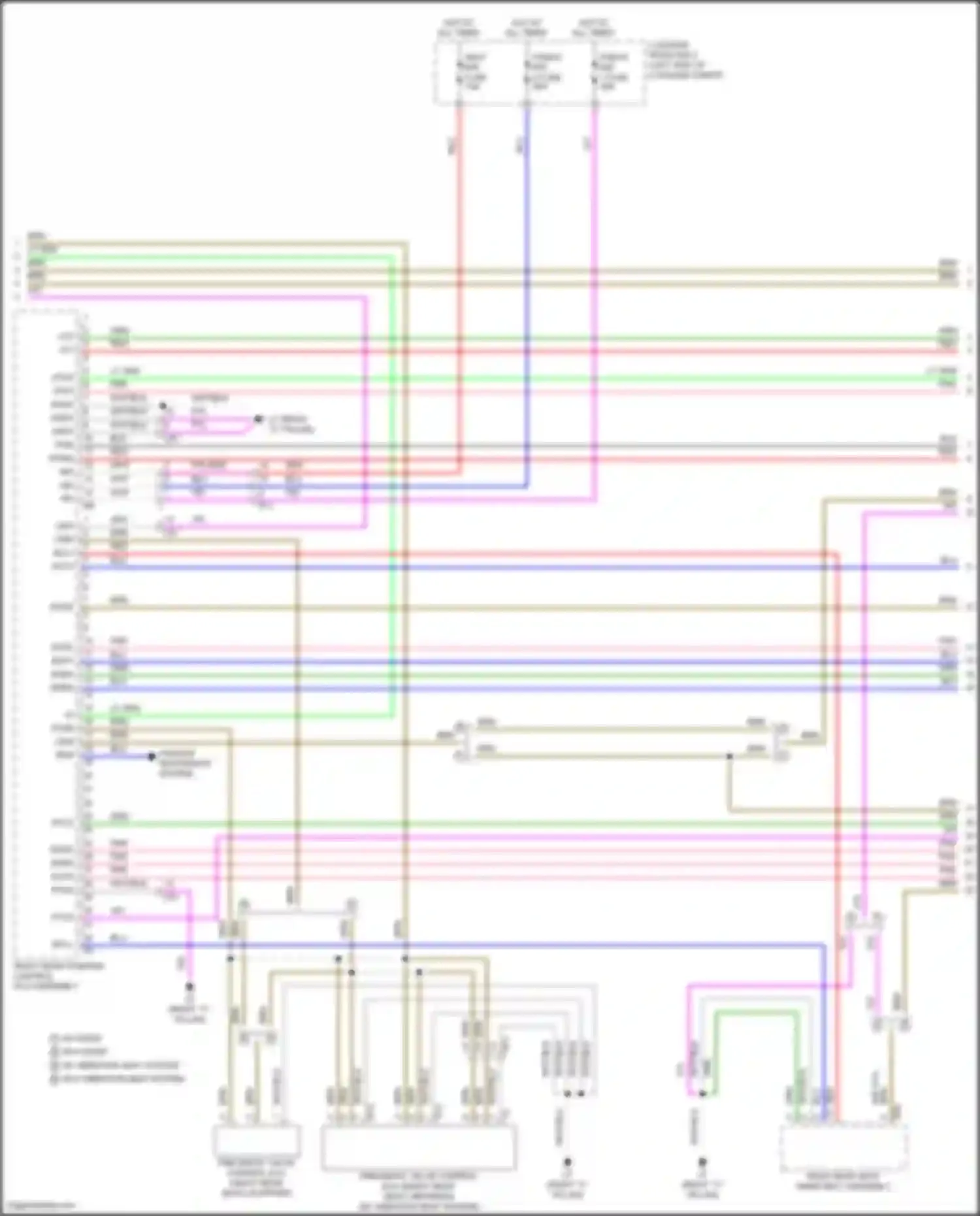LS Lexus V facelift (2021-2024): Memory rear seat circuit (3 of 5)