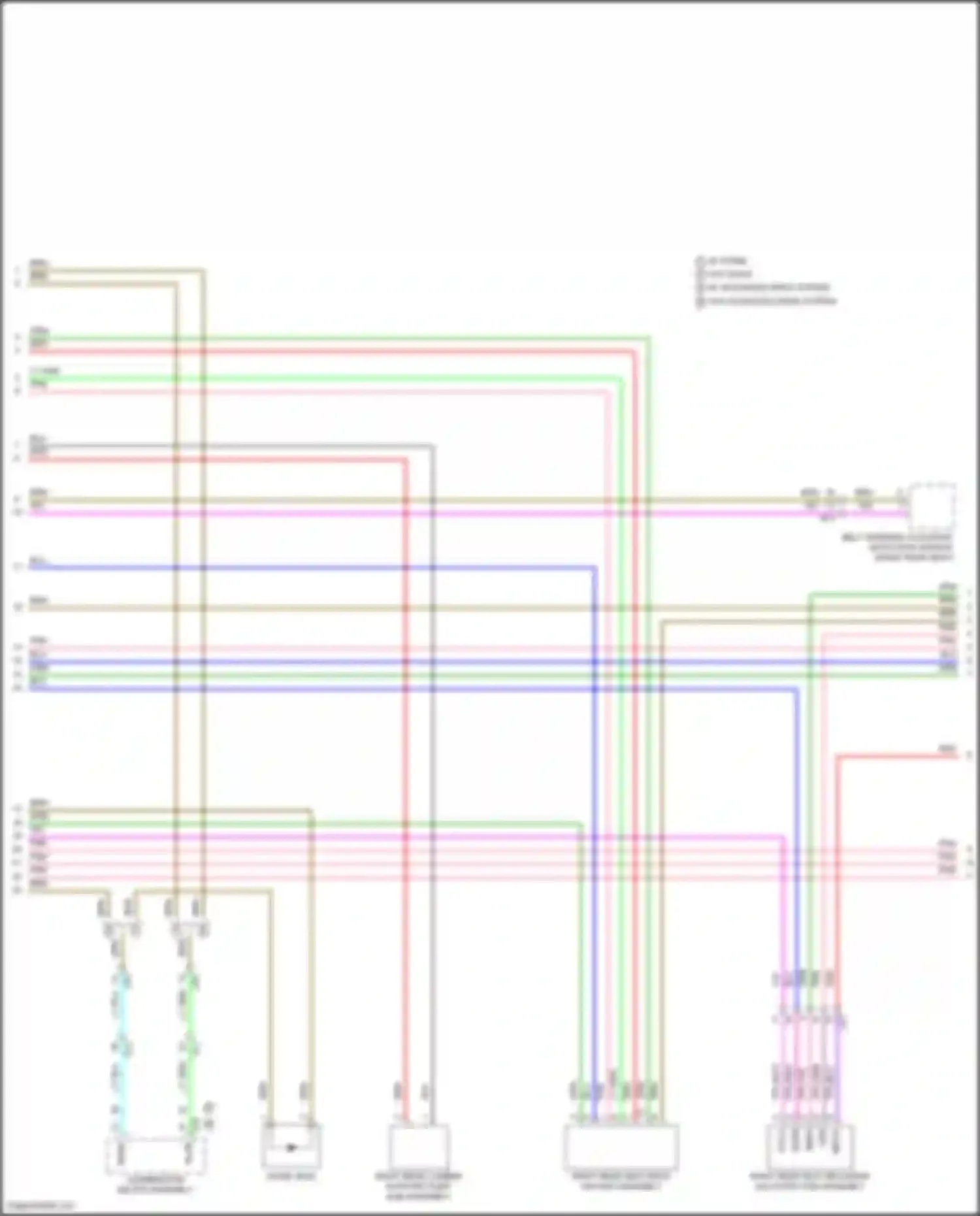 LS Lexus V facelift (2021-2024): Memory rear seat circuit (4 of 5)