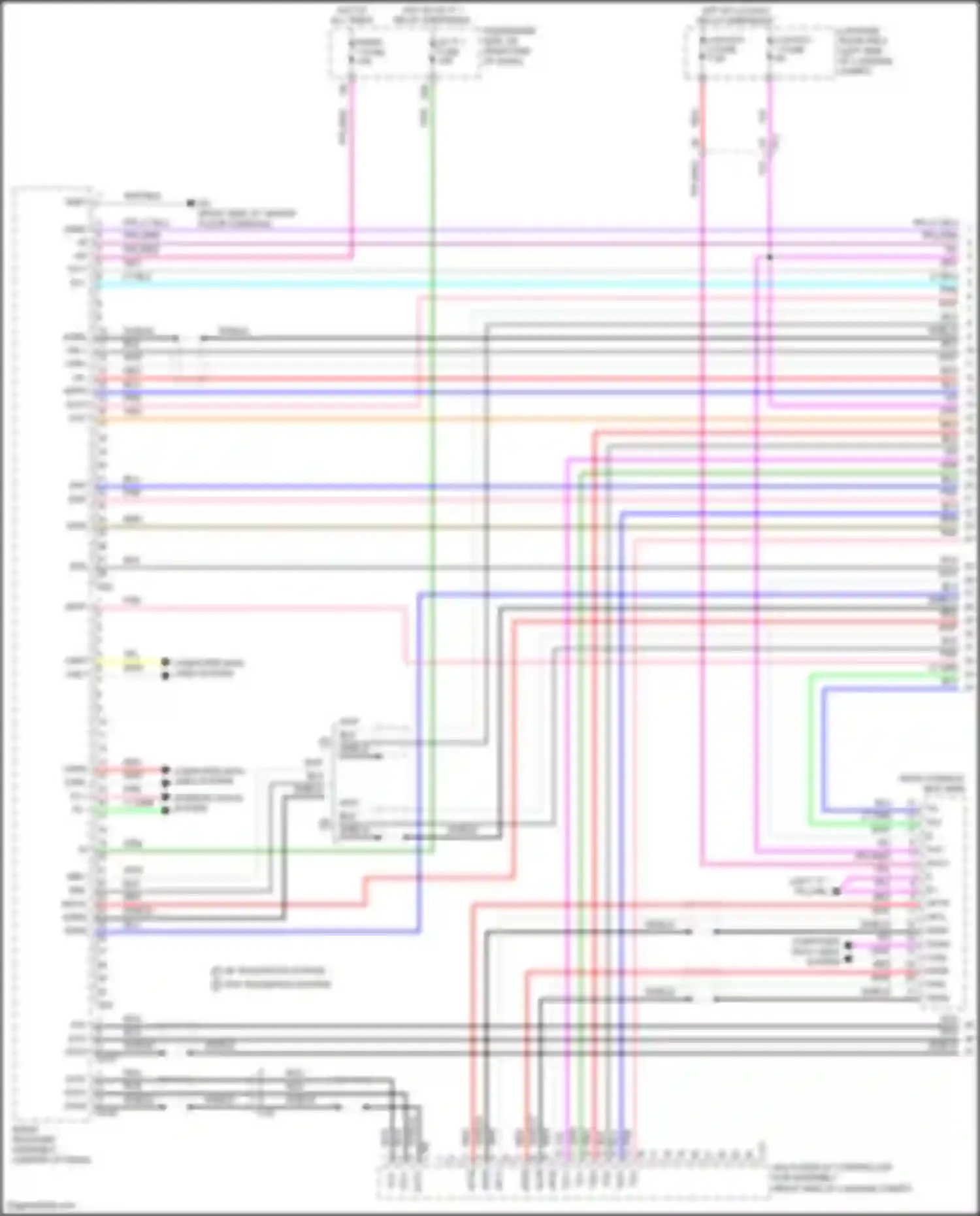 LS Lexus V facelift (2021-2024): Navigation circuit (1 of 9)