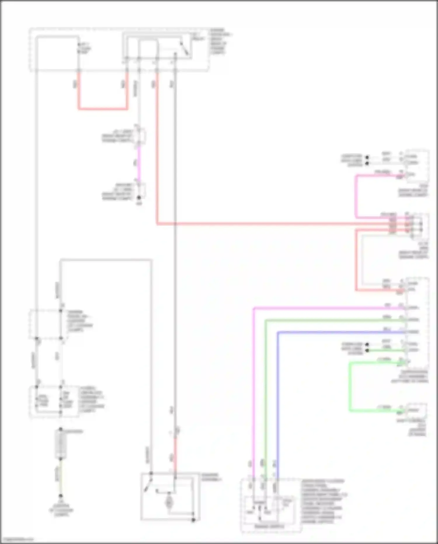 LS Lexus V facelift (2021-2024): Starting circuit