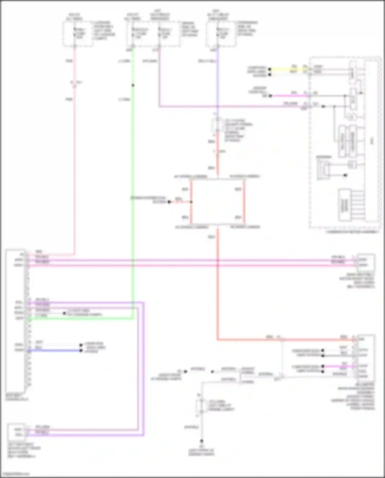 LS Lexus V facelift (2021-2024): Pre-collision circuit