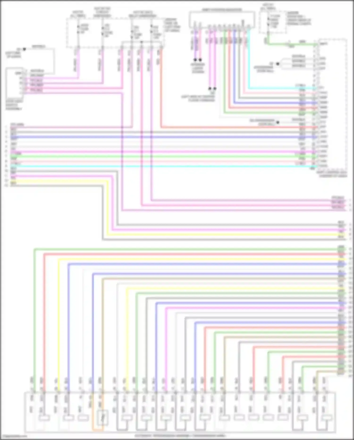 LS Lexus V facelift (2021-2024): Transmission circuit (3 of 4)