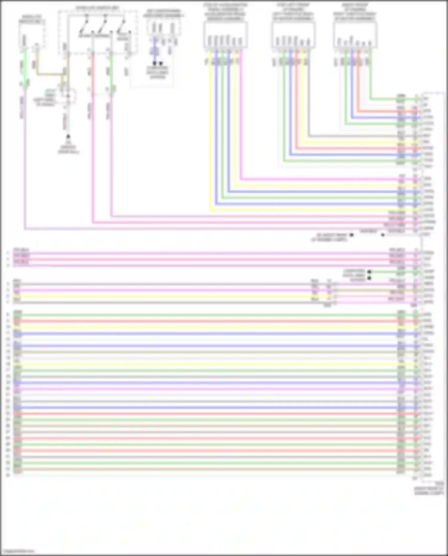 LS Lexus V facelift (2021-2024): Transmission circuit (4 of 4)