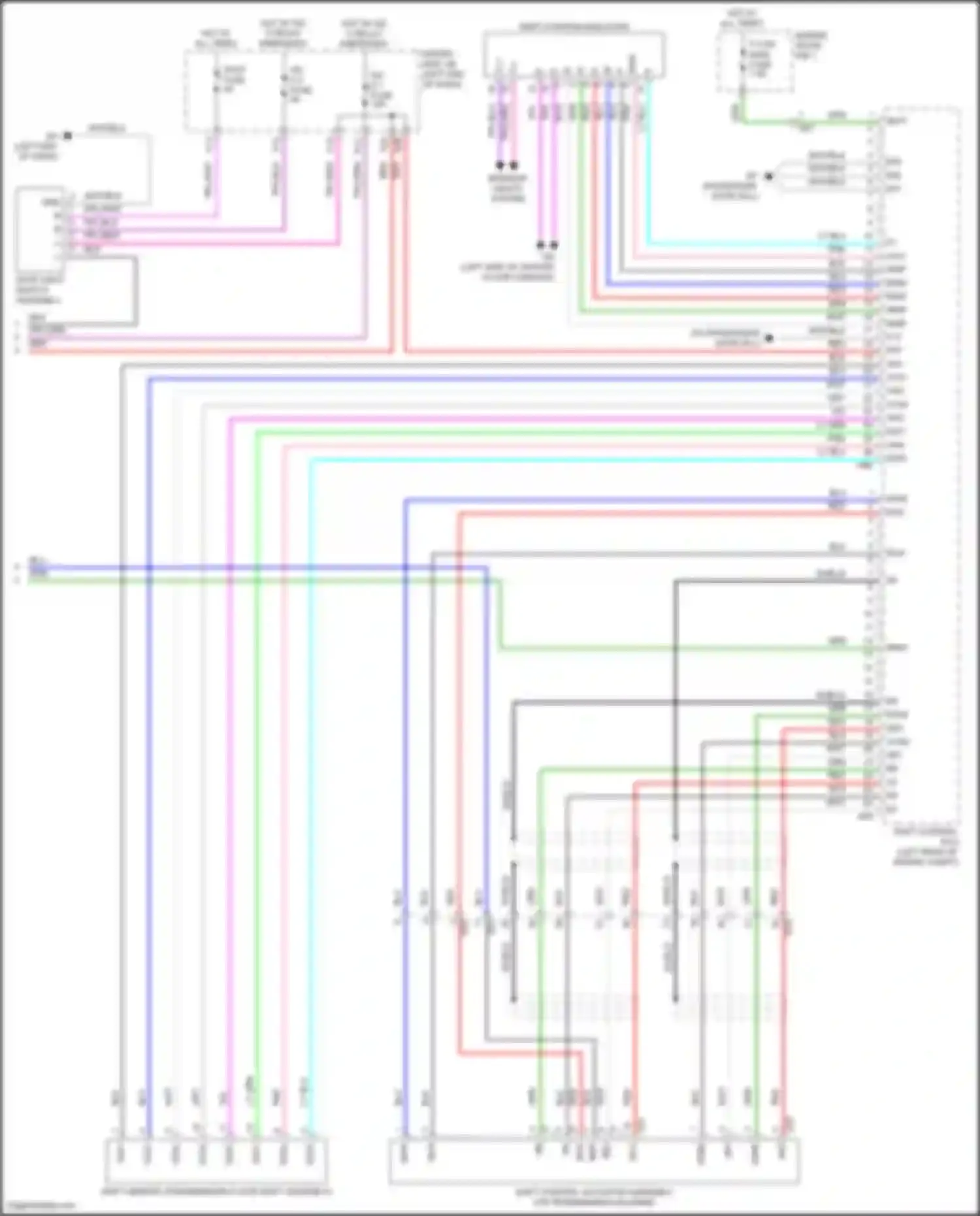 LS Lexus V facelift (2021-2024): Transmission circuit (5 of 5)