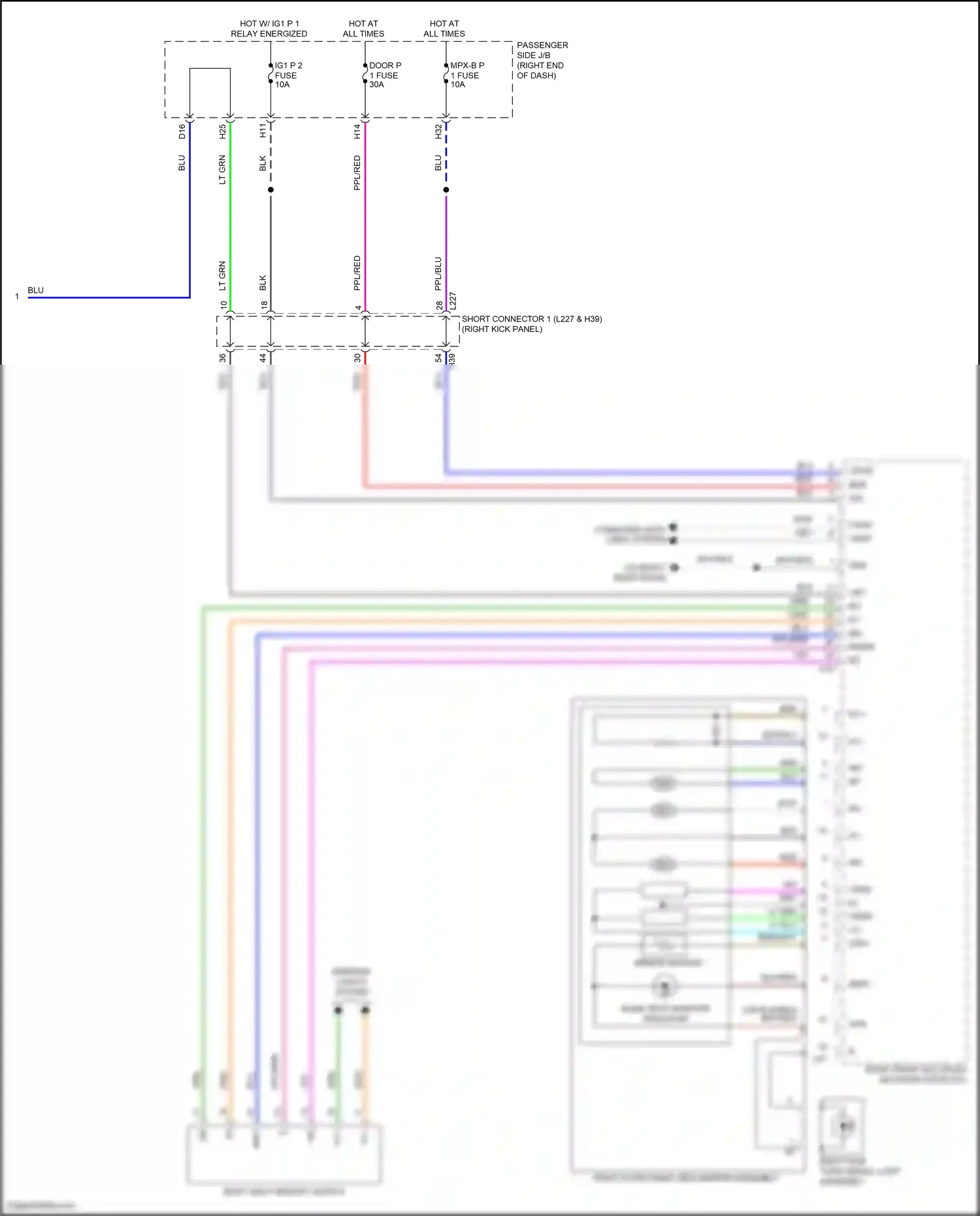 Lexus LS V facelift (2021-2024) computer data lines system wiring diagram  (1 of 132)