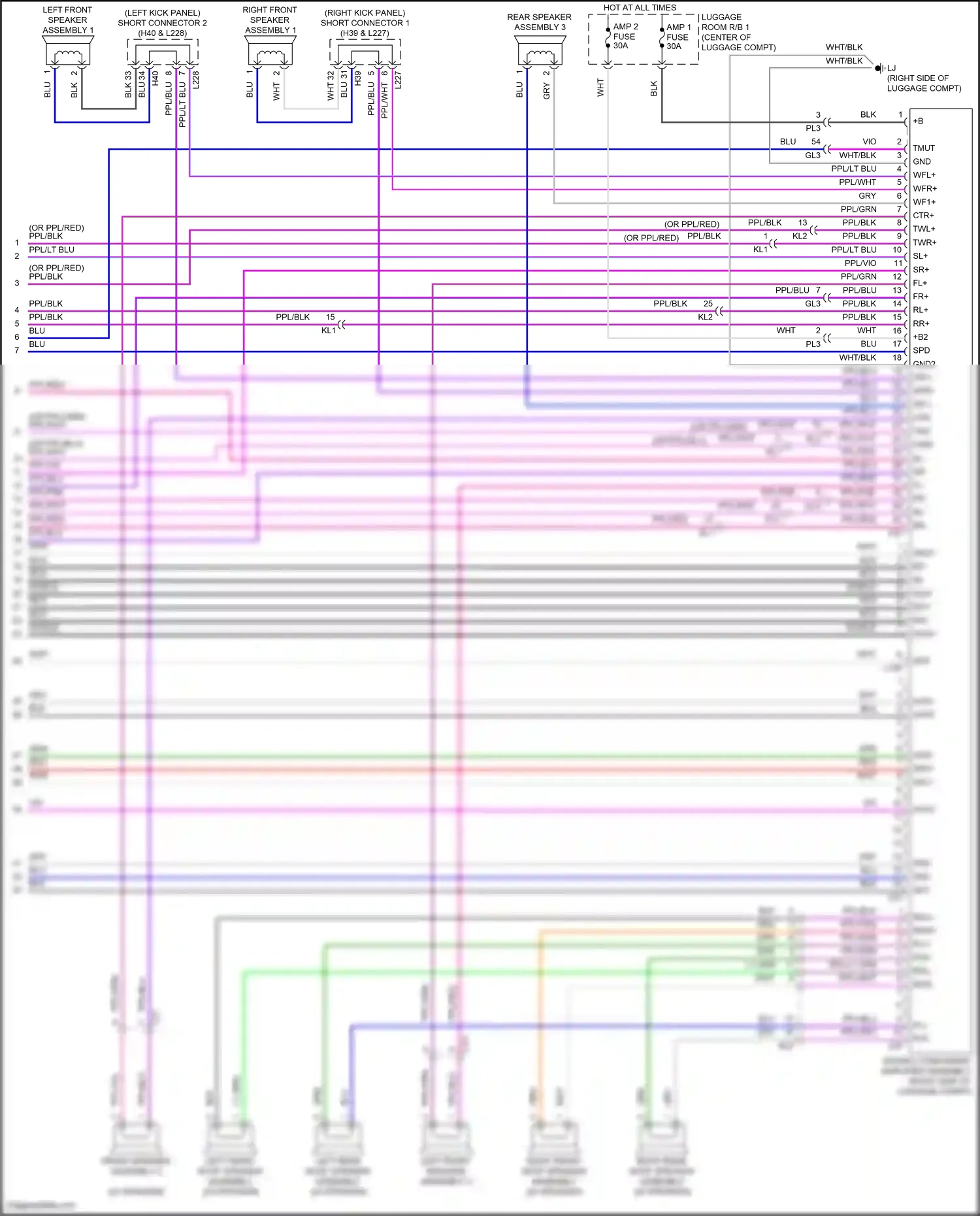 Lexus LS V facelift (2021-2024) ctr + wiring diagram  (1 of 2)