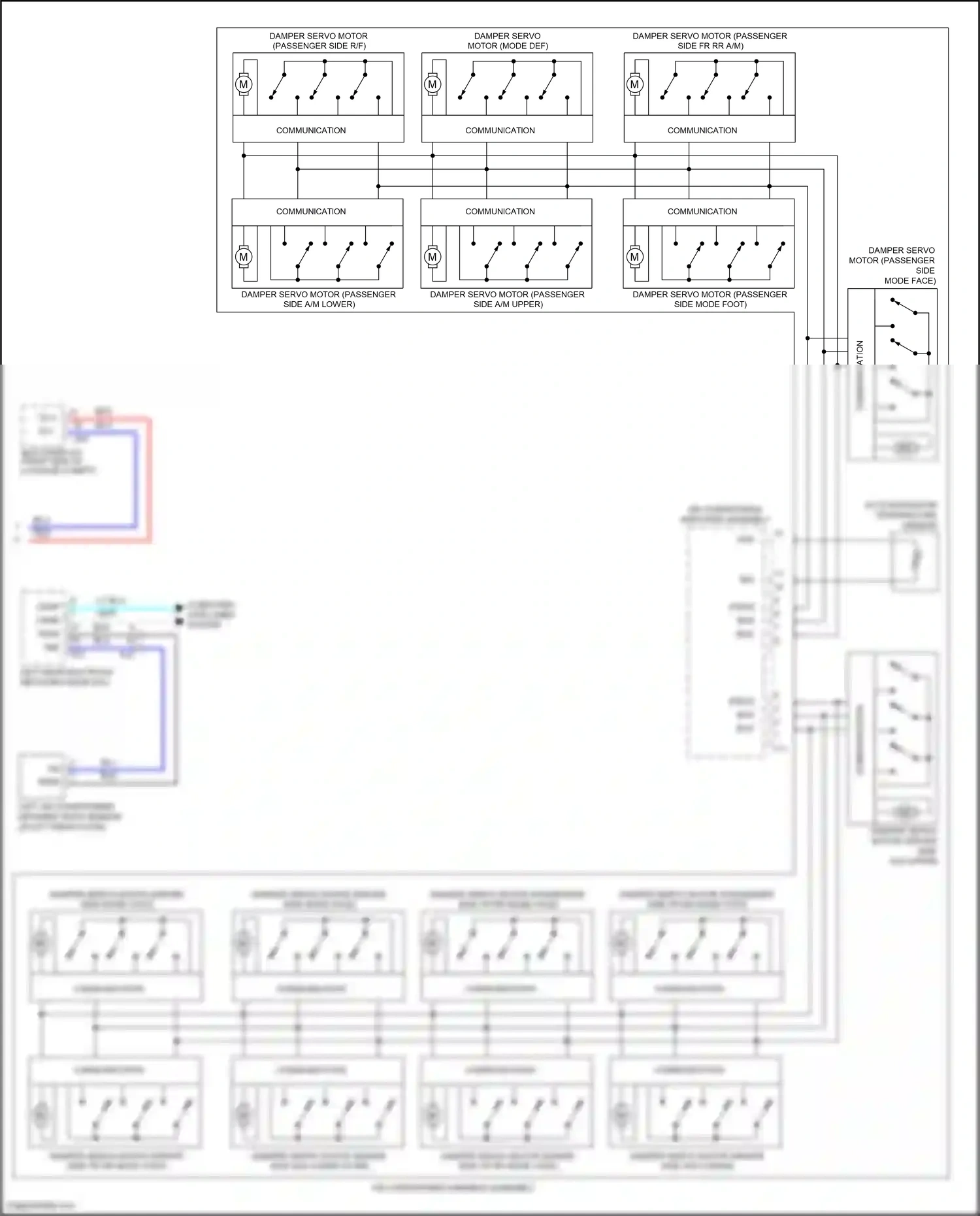 Lexus LS V facelift (2021-2024) multi-display wiring diagram  (1 of 15)