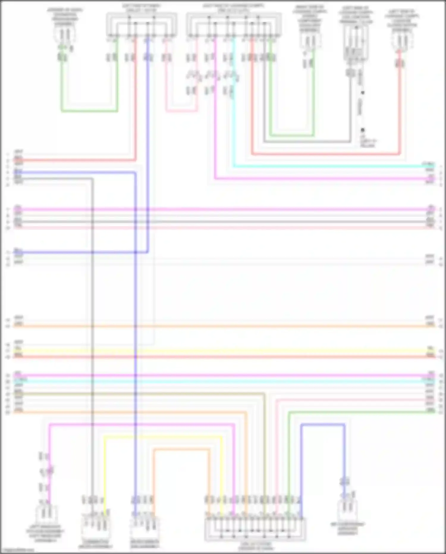 LS Lexus V (2017-2021): Computer data lines circuit (3 of 9)