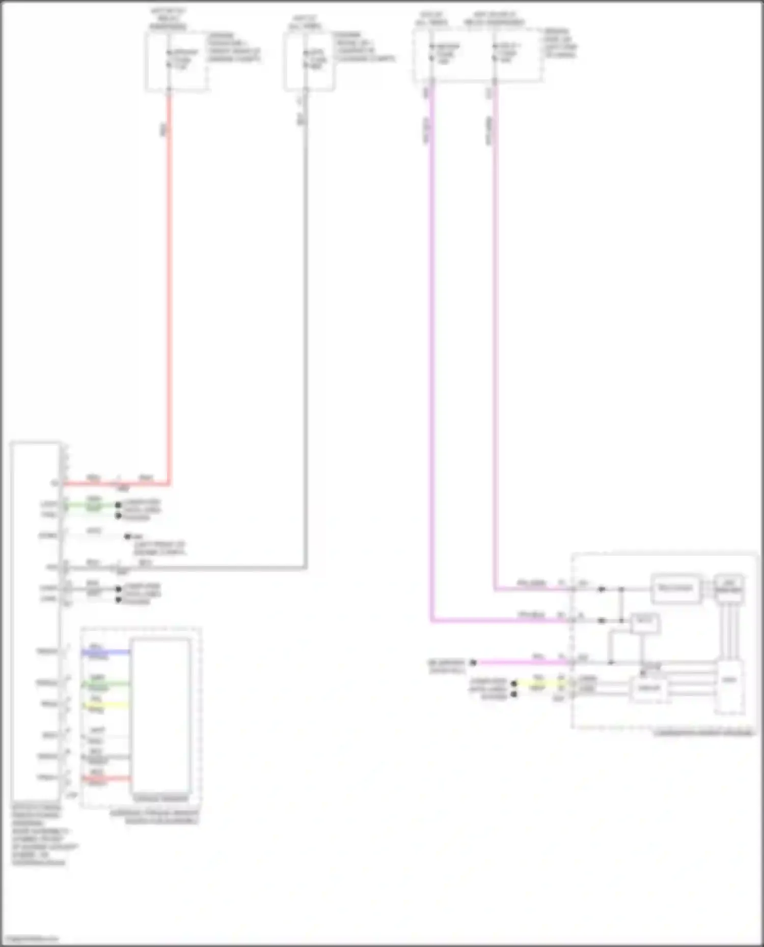 LS Lexus V (2017-2021): Electronic power steering circuit